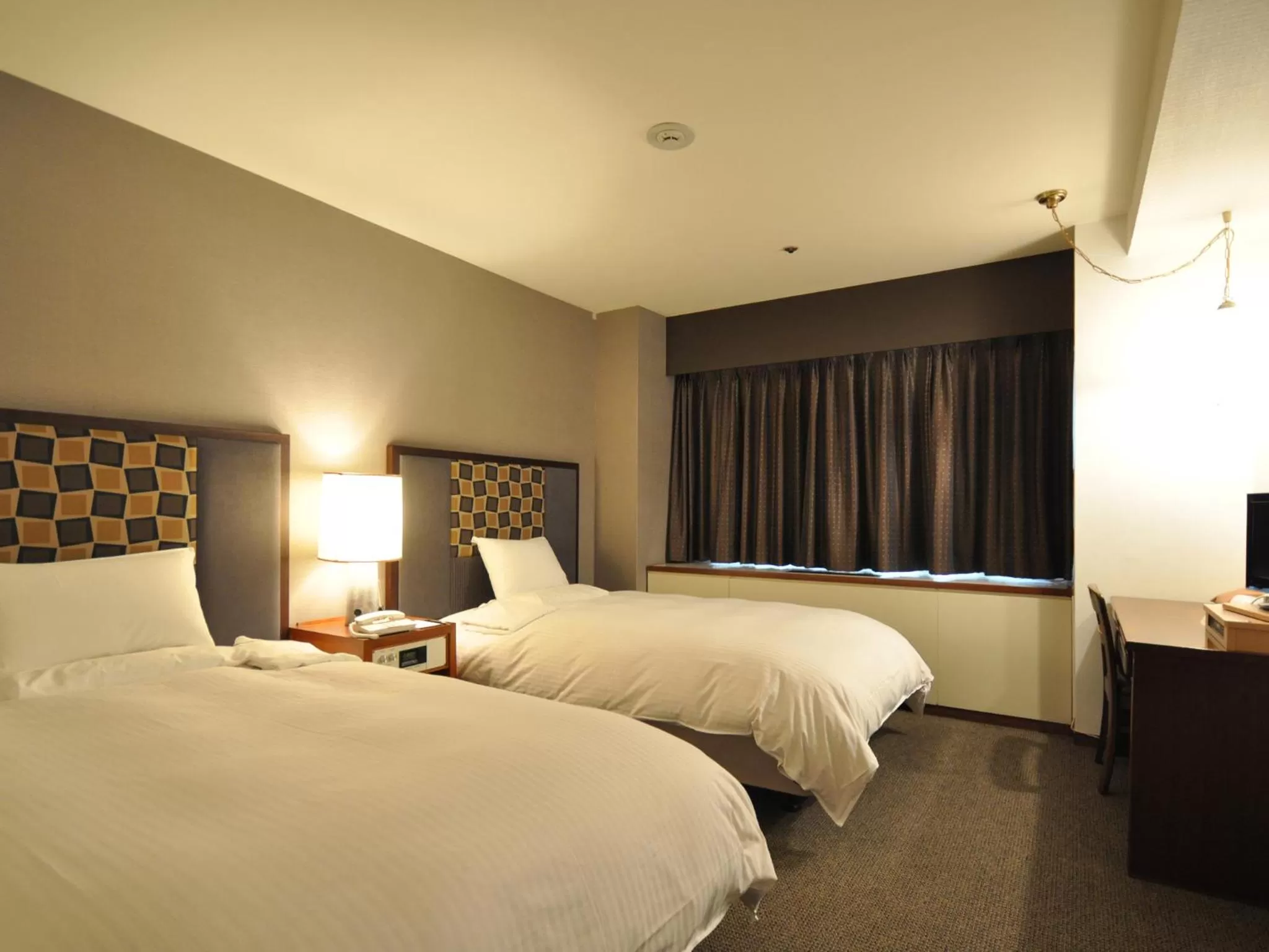 Photo of the whole room, Bed in Mito Keisei Hotel