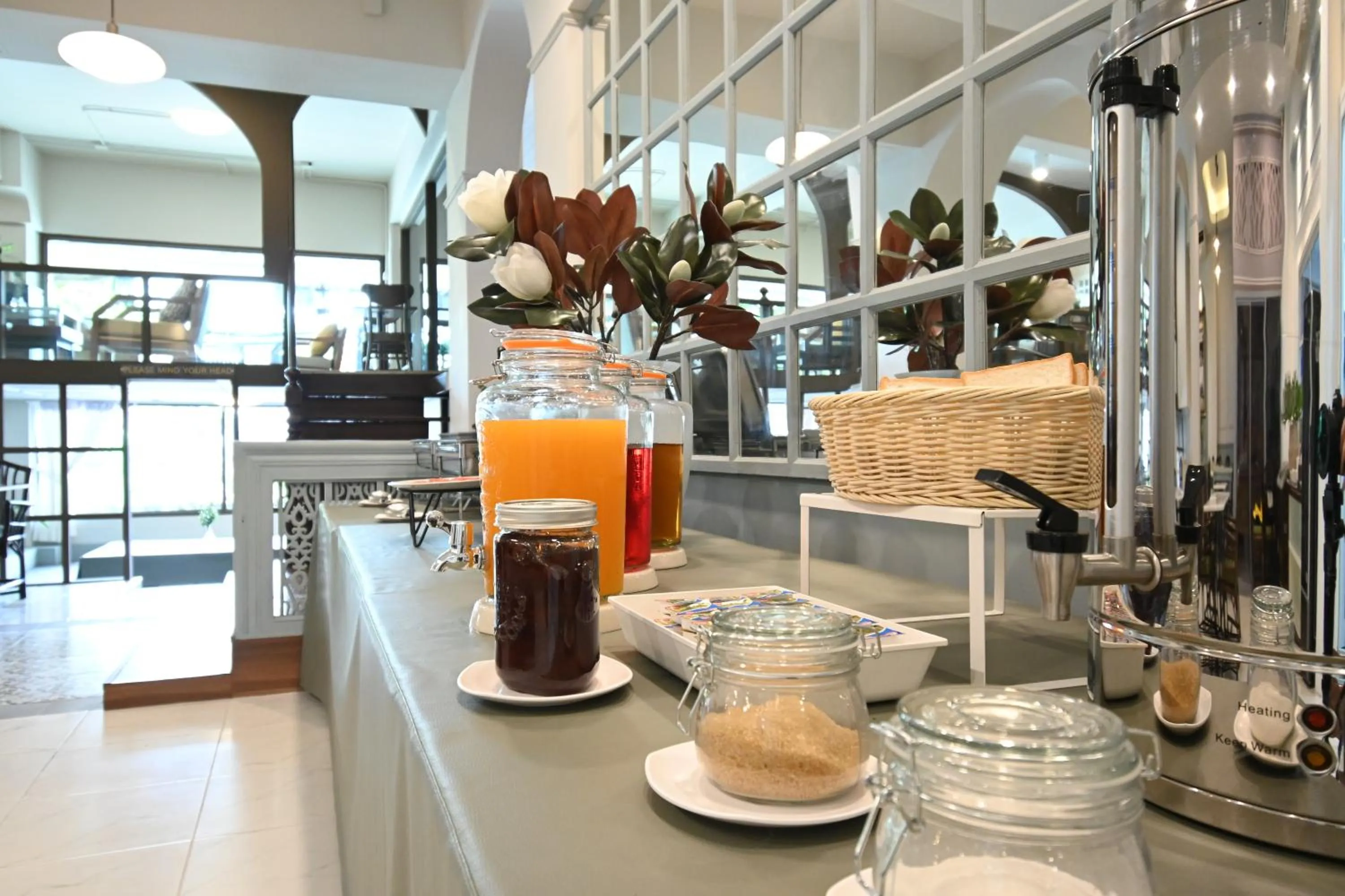 Breakfast in The Krungkasem Srikrung Hotel