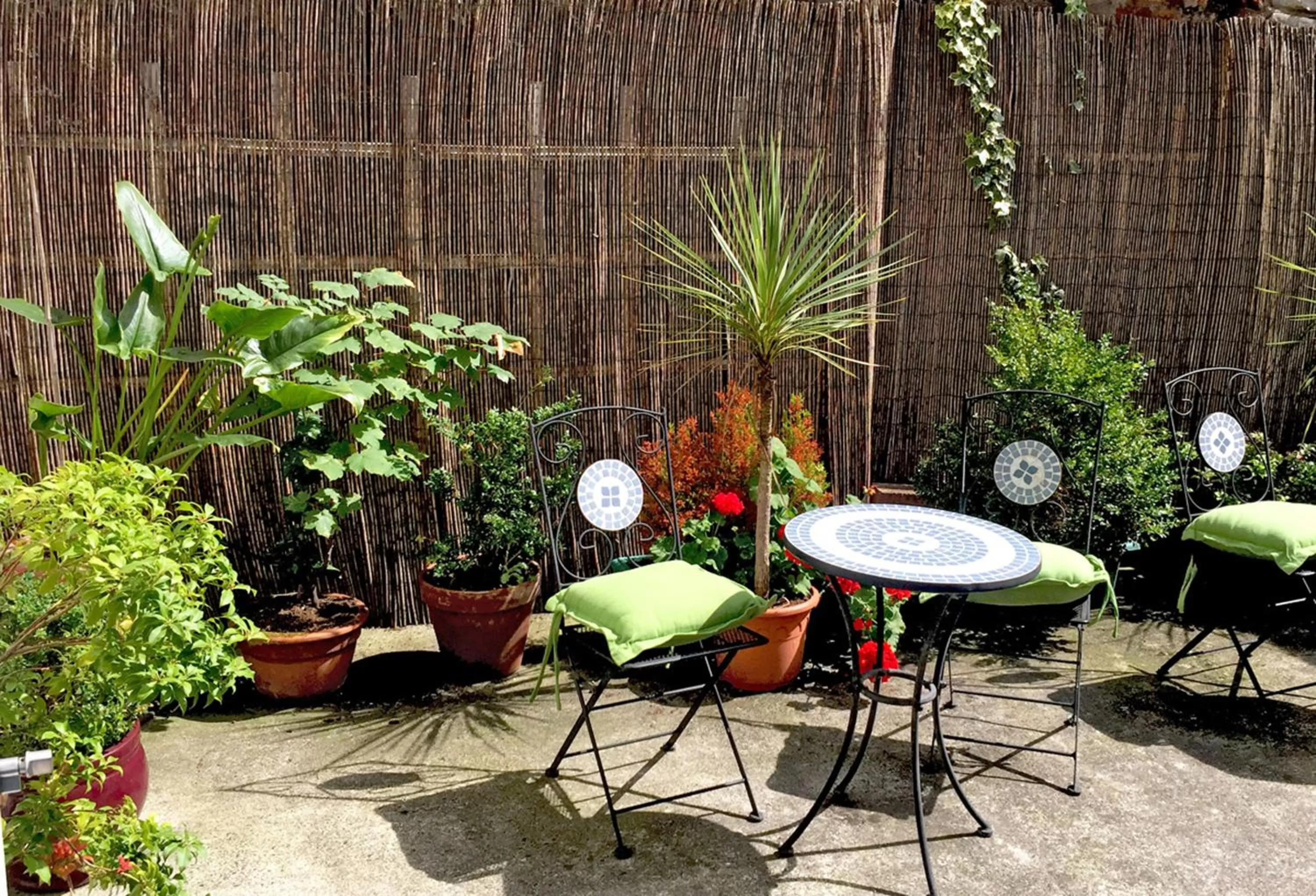 Patio in Baggot Court Townhouse