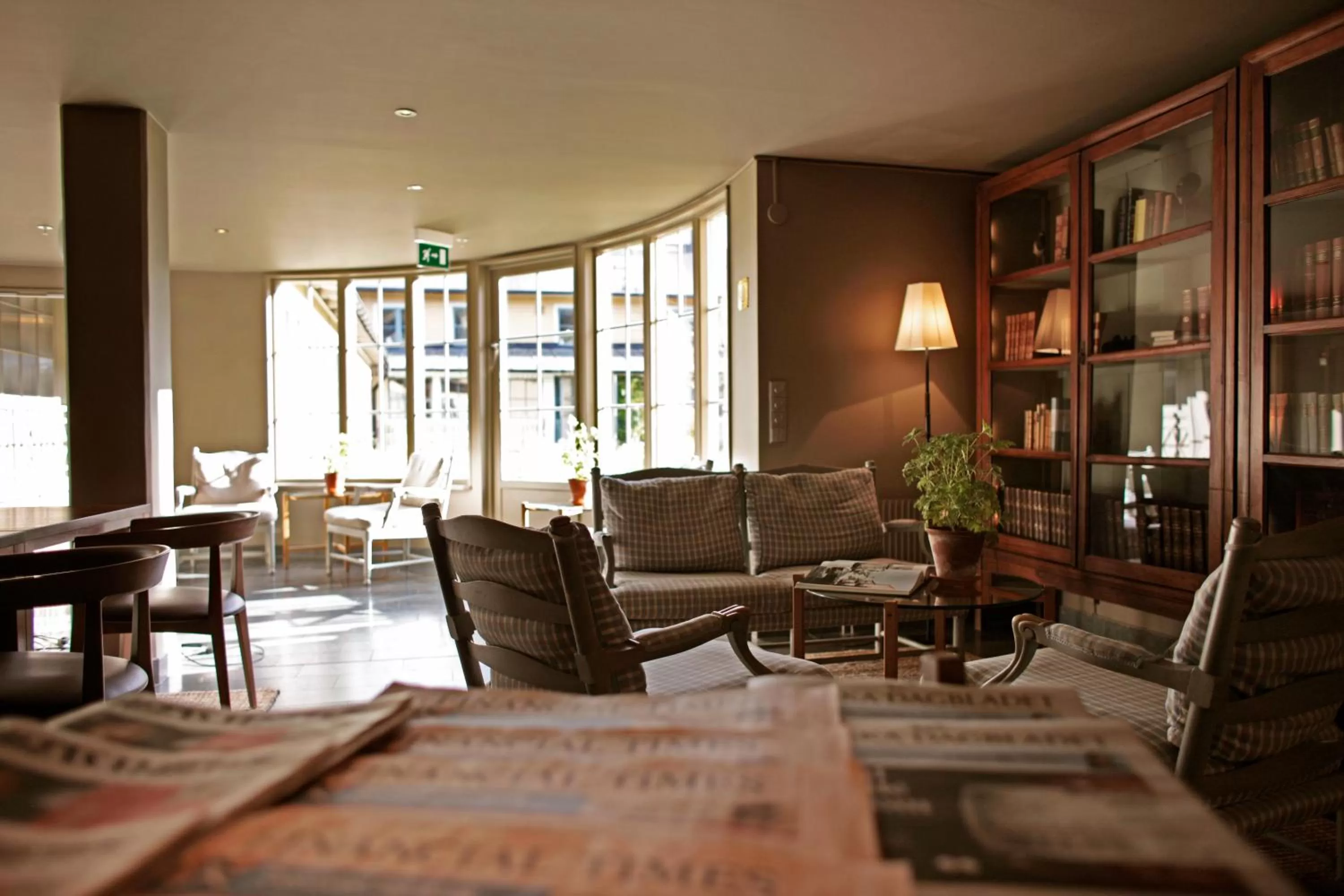 Communal lounge/ TV room in Stallmästaregården Hotel, Stockholm, a Member of Design Hotels