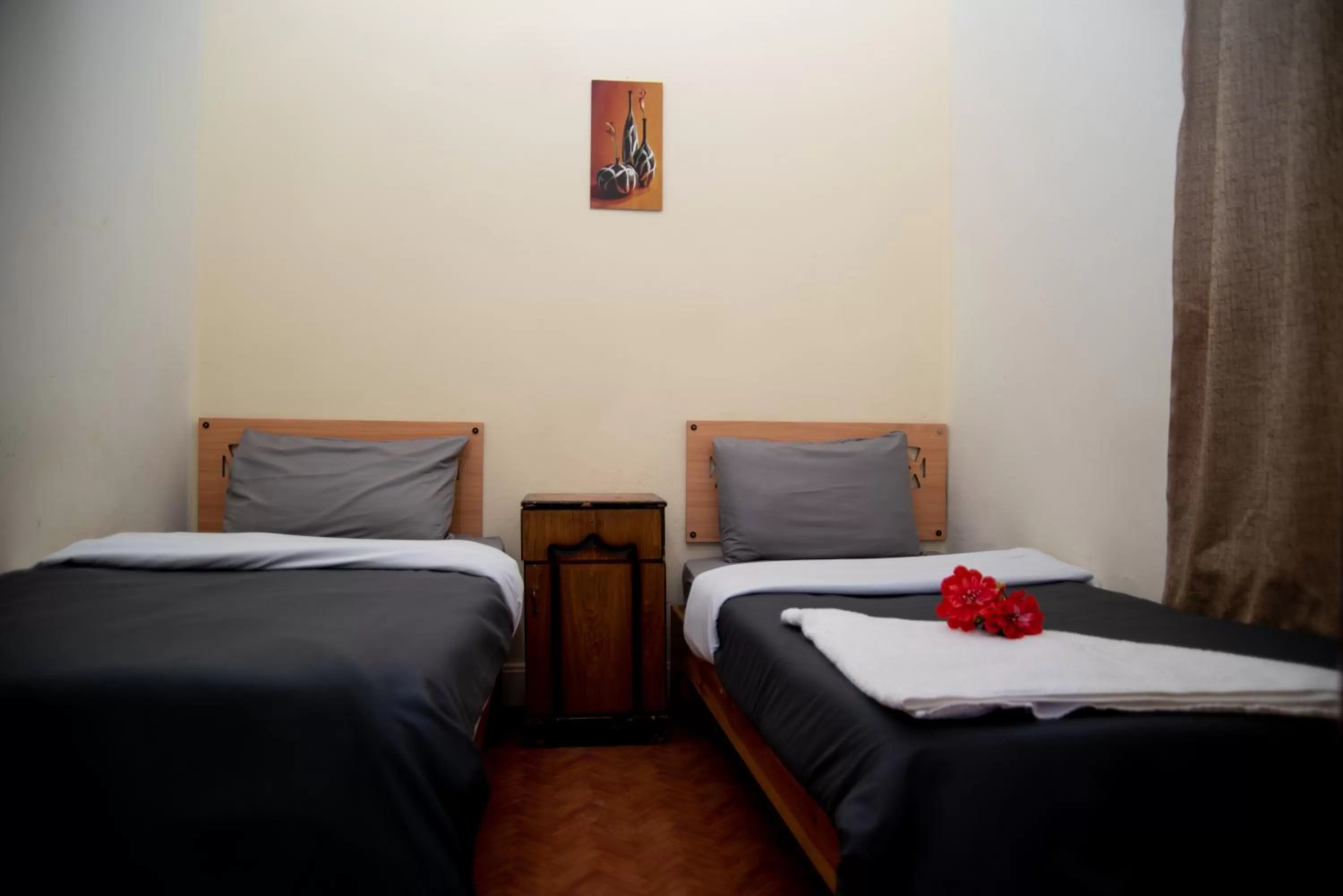 Photo of the whole room, Bed in Castle Hotel