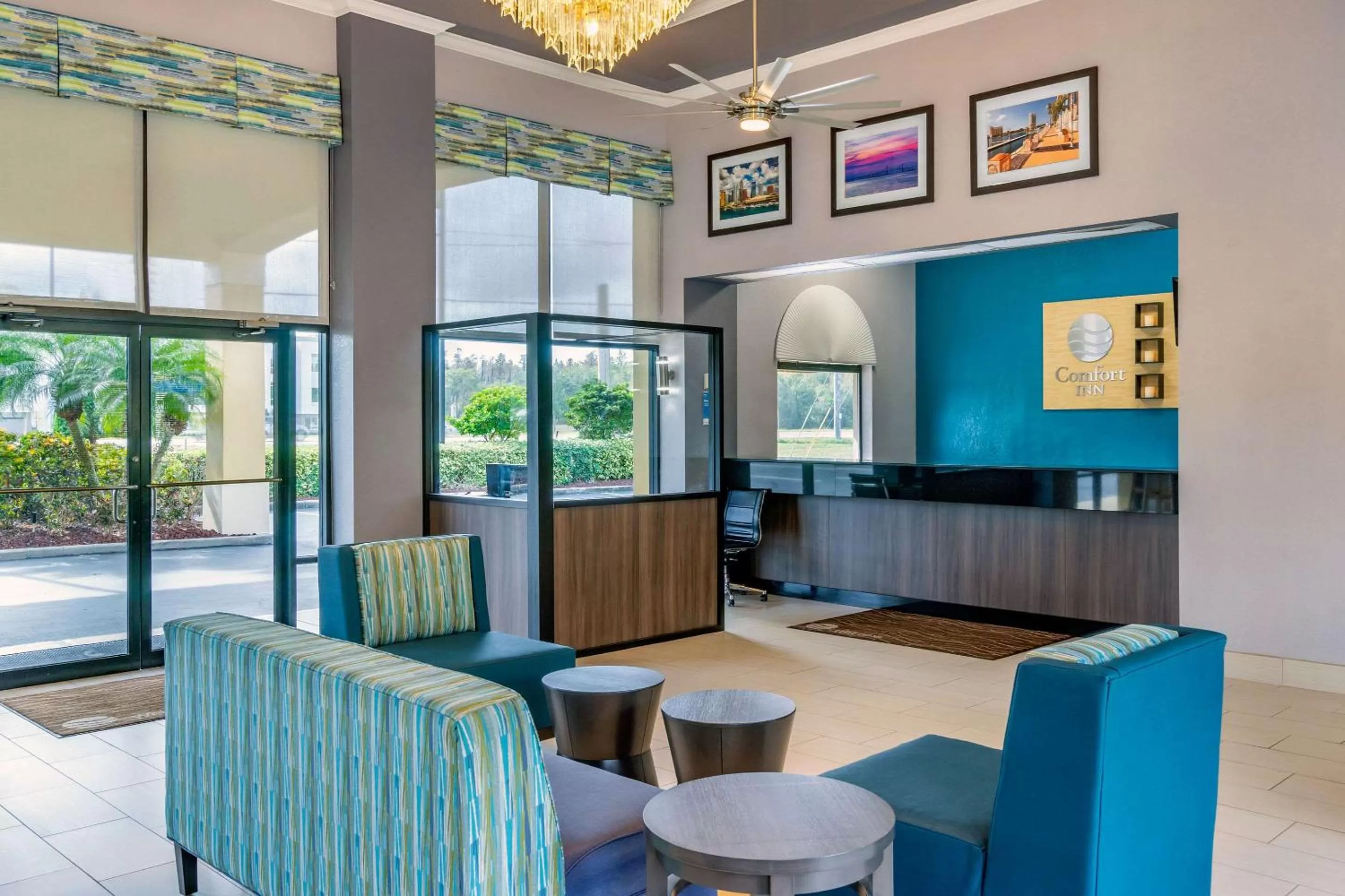 Lobby or reception in Comfort Inn Sun City Center - Ruskin - Tampa South