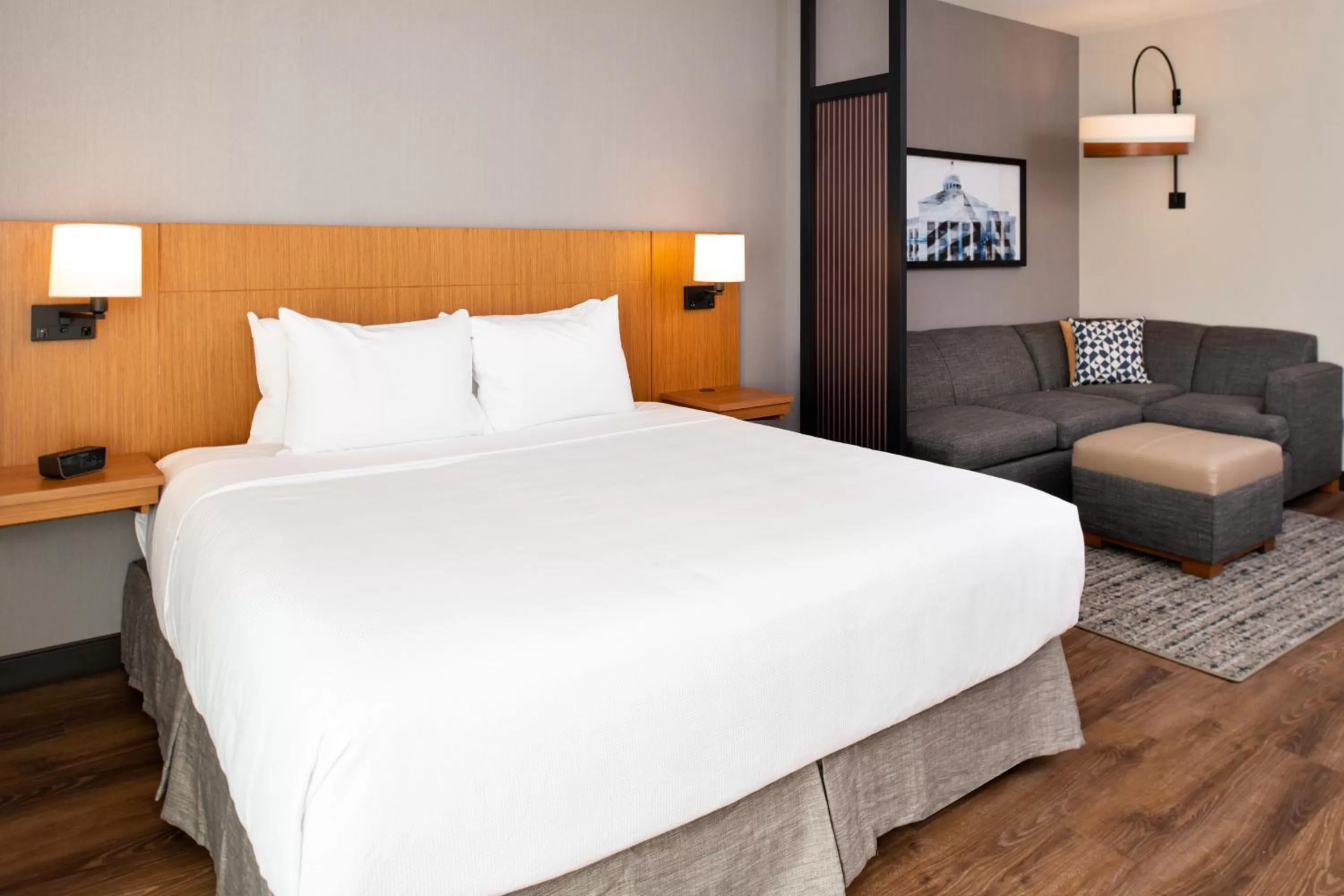 Bed in Hyatt Place Dallas/Rockwall