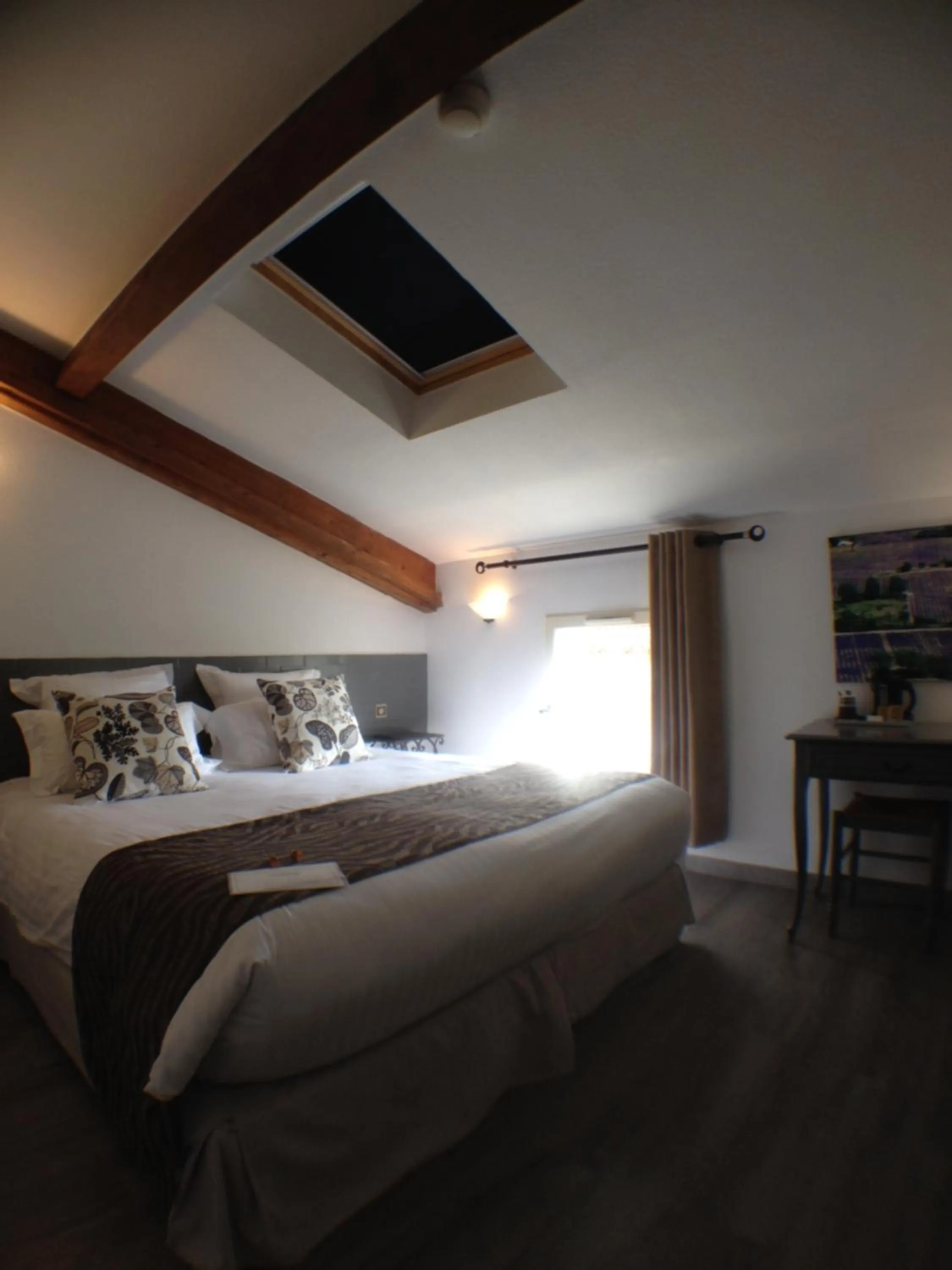 Photo of the whole room, Bed in Logis Hotel la Ferme