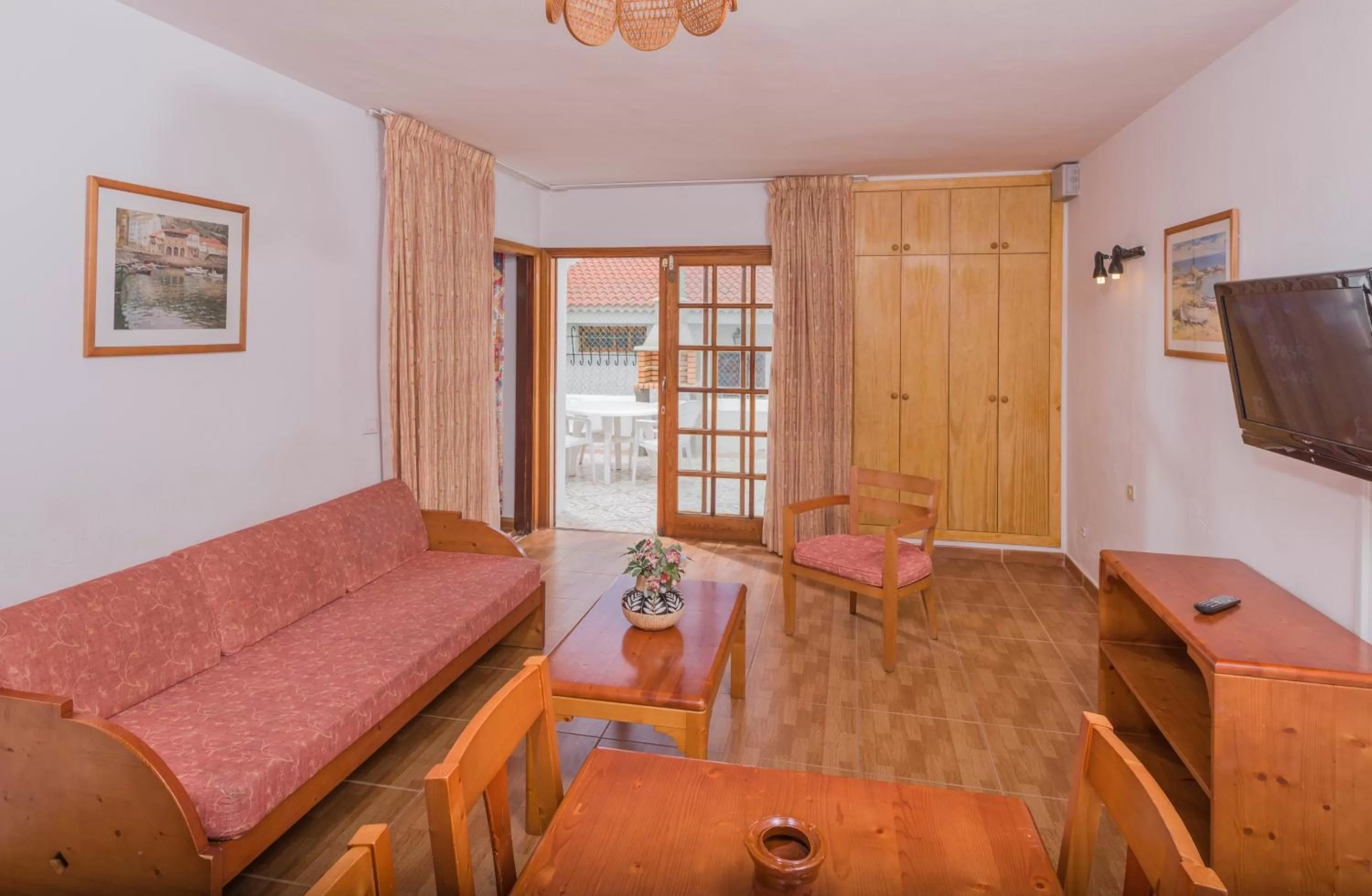 Living room in Apartamentos Tinerfe Garden