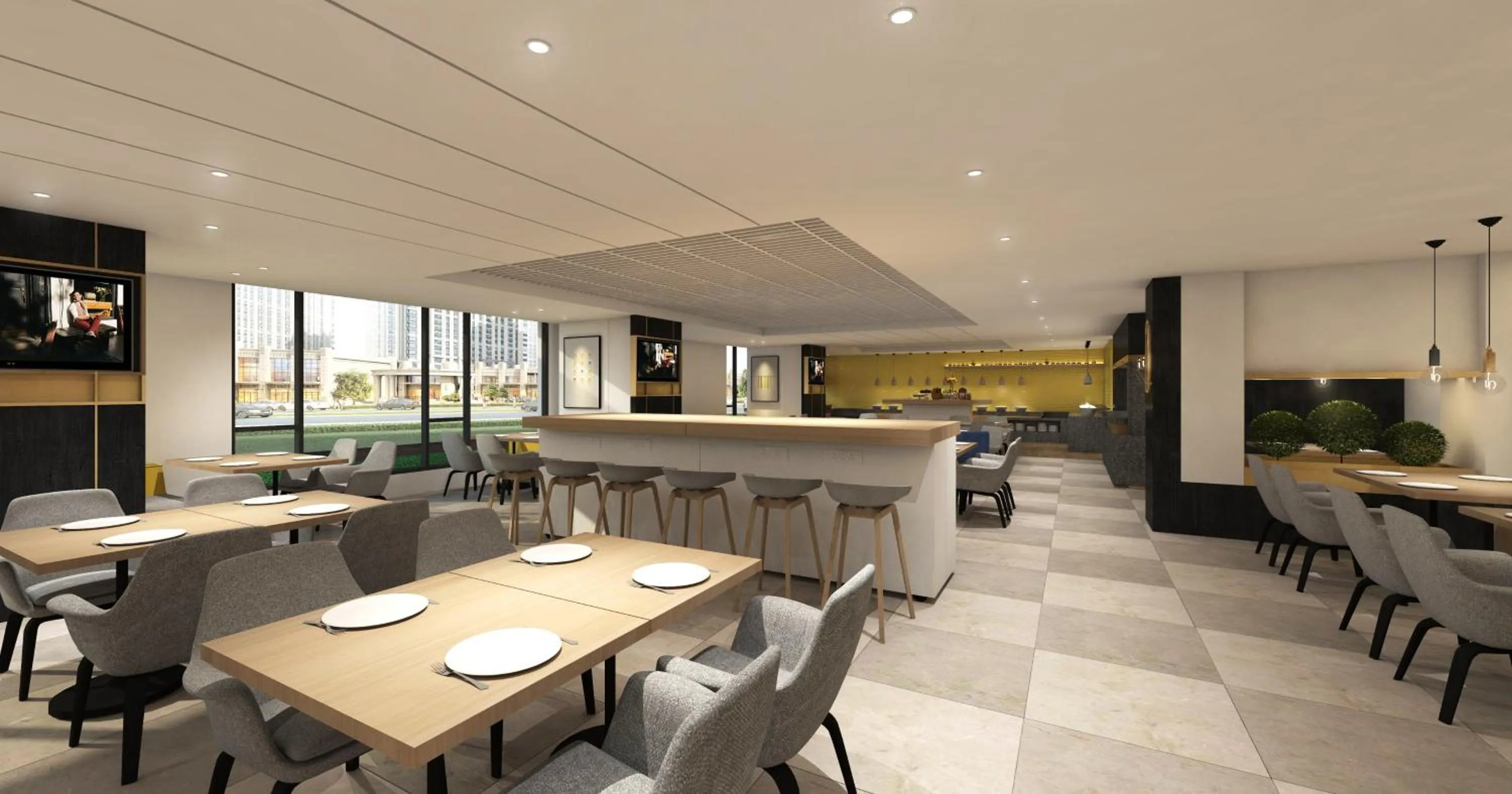 Restaurant/places to eat in Citadines Gaoke Liangjiang Chongqing