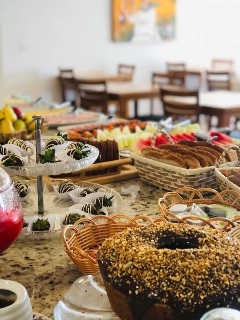 Breakfast in Pousada Itália Moderna