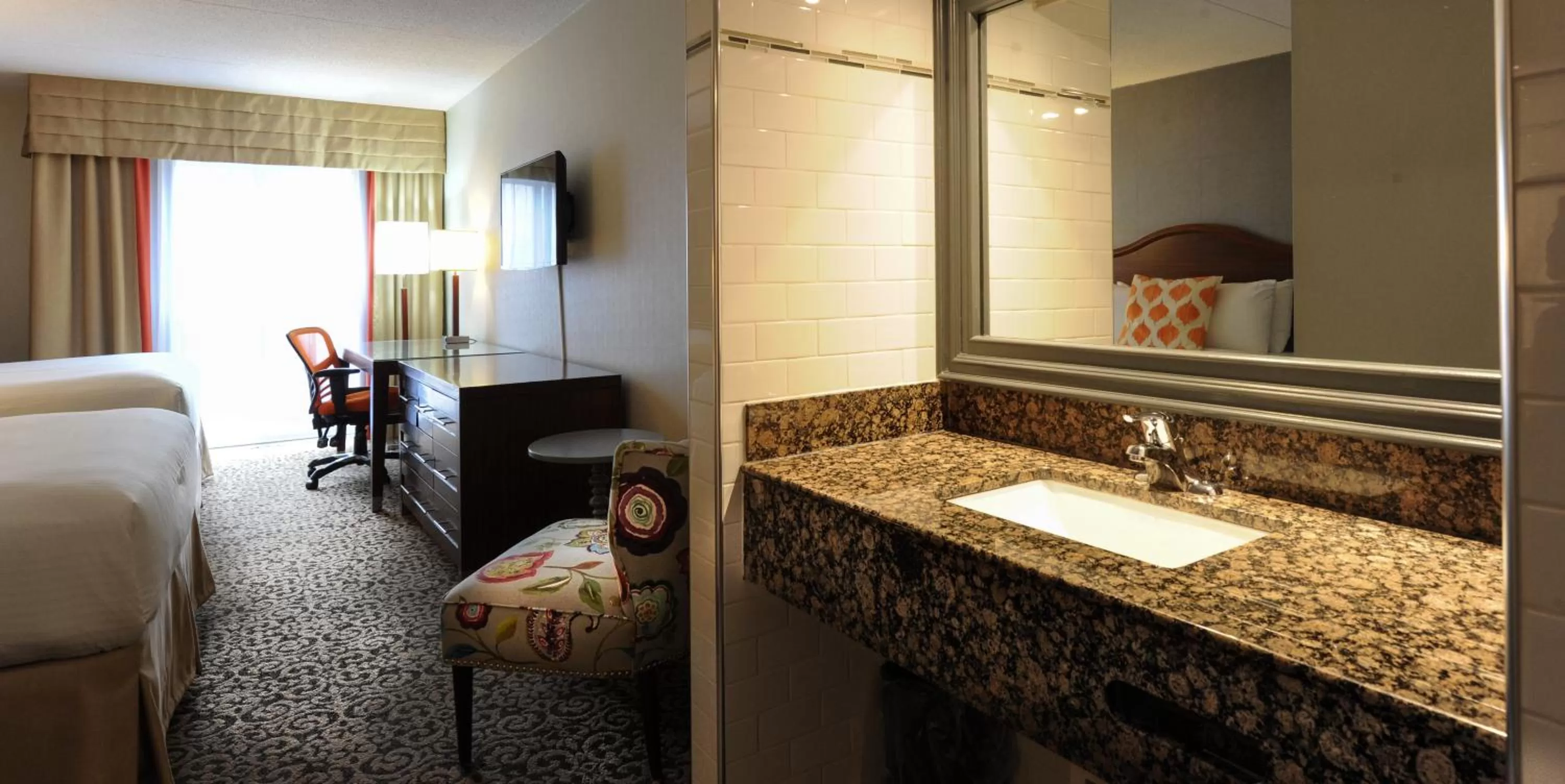 Bathroom, Bed in Old Stone Inn Boutique Hotel