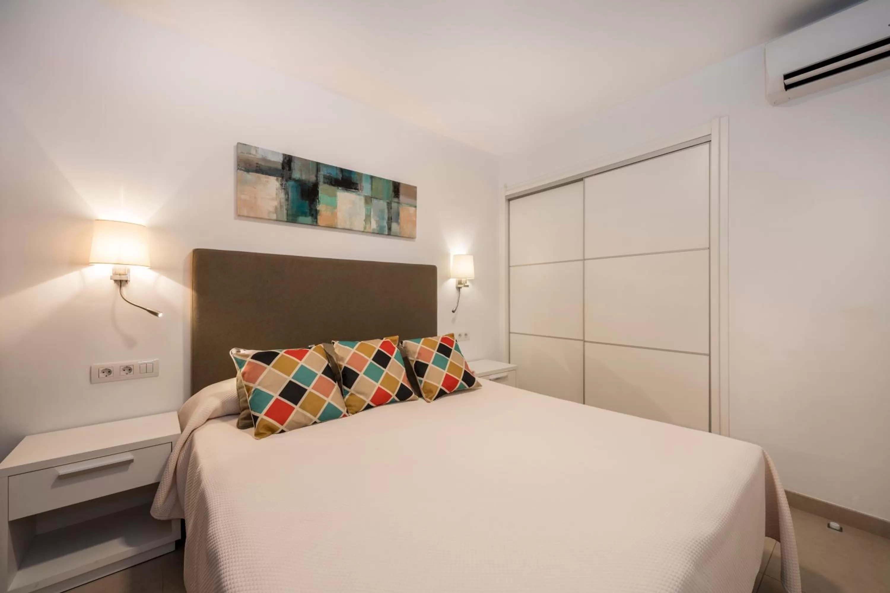 Bedroom in Camelina Suites