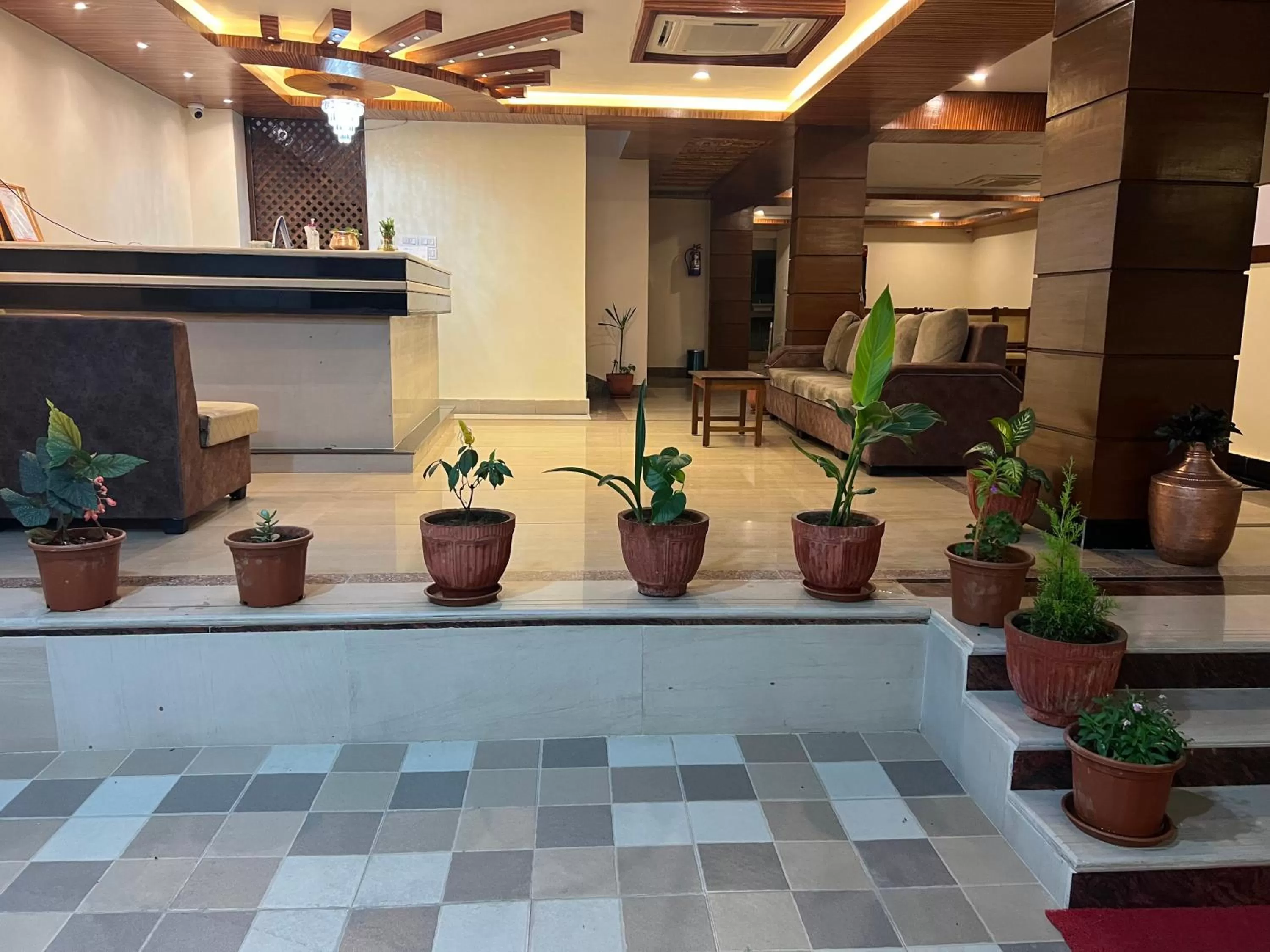 Lobby or reception in Hotel Murano