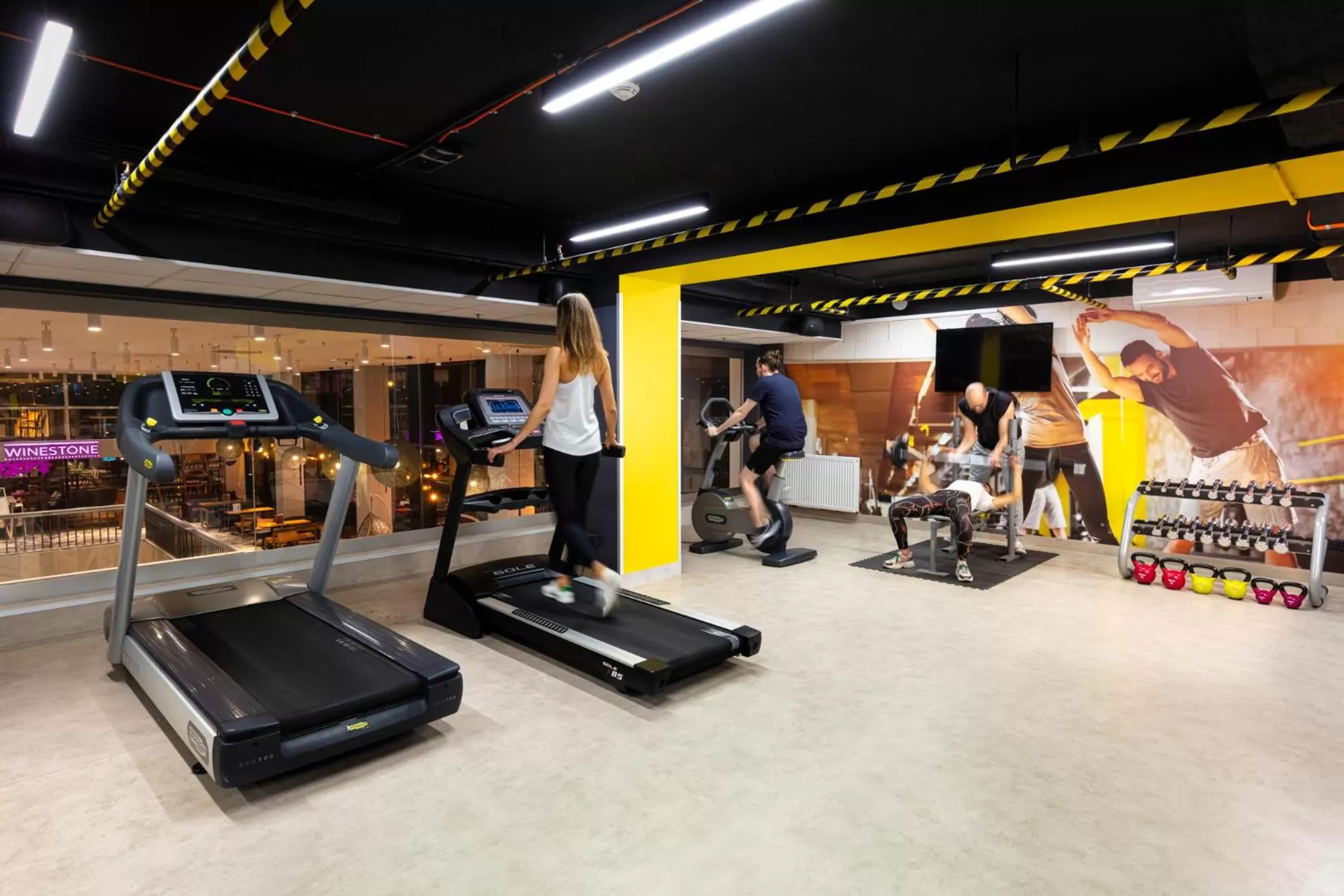 Fitness centre/facilities in Ibis Poznan Centrum