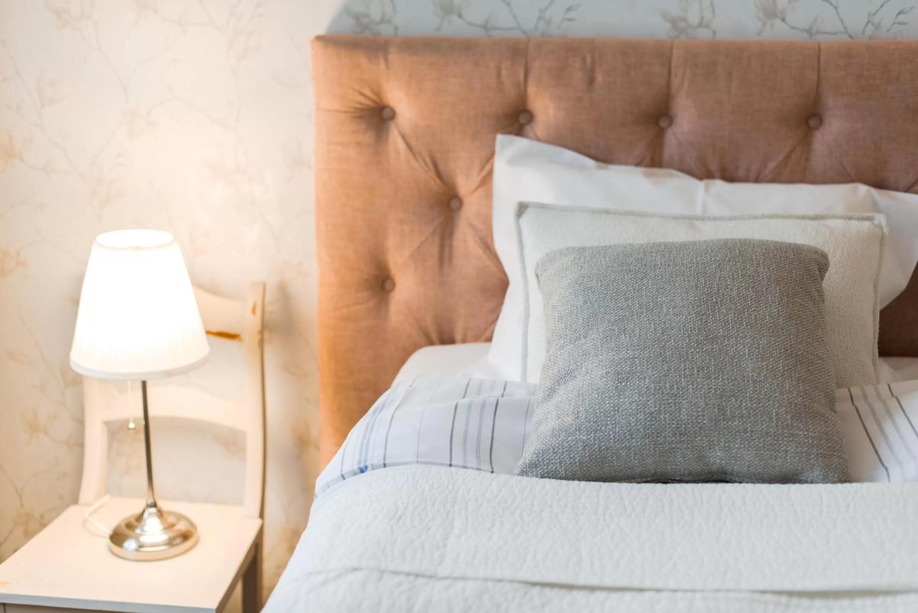 Bed in Vanha pappila Hetki Oy