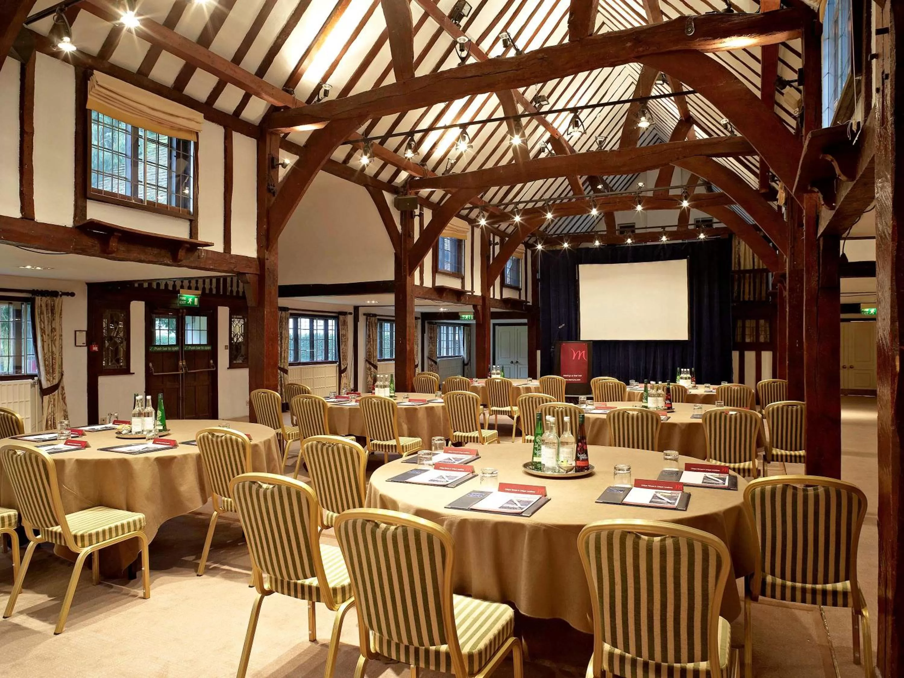 On site in Sunday Box Hill Burford Bridge Hotel