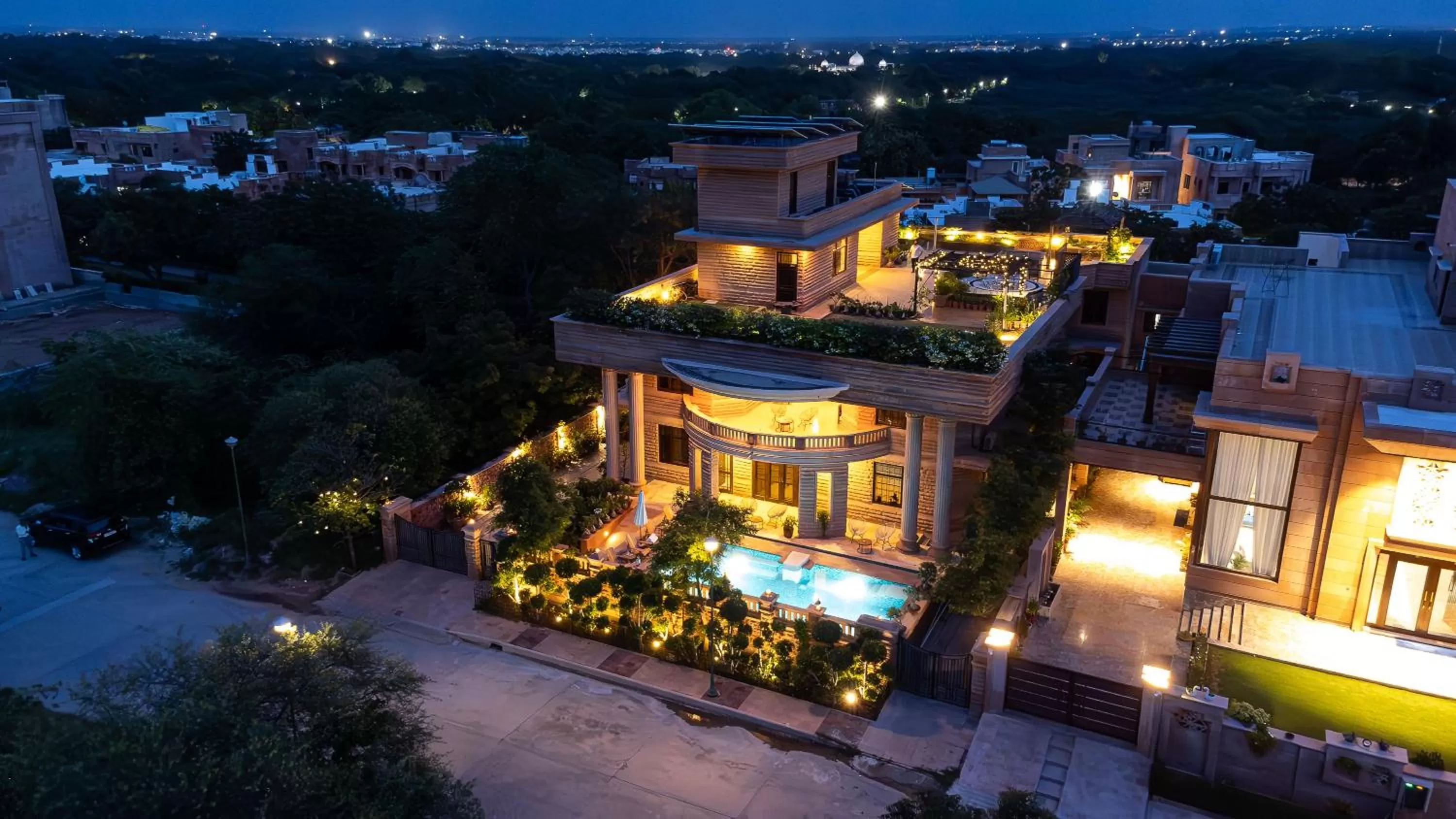 Property building in The Almond Tree
