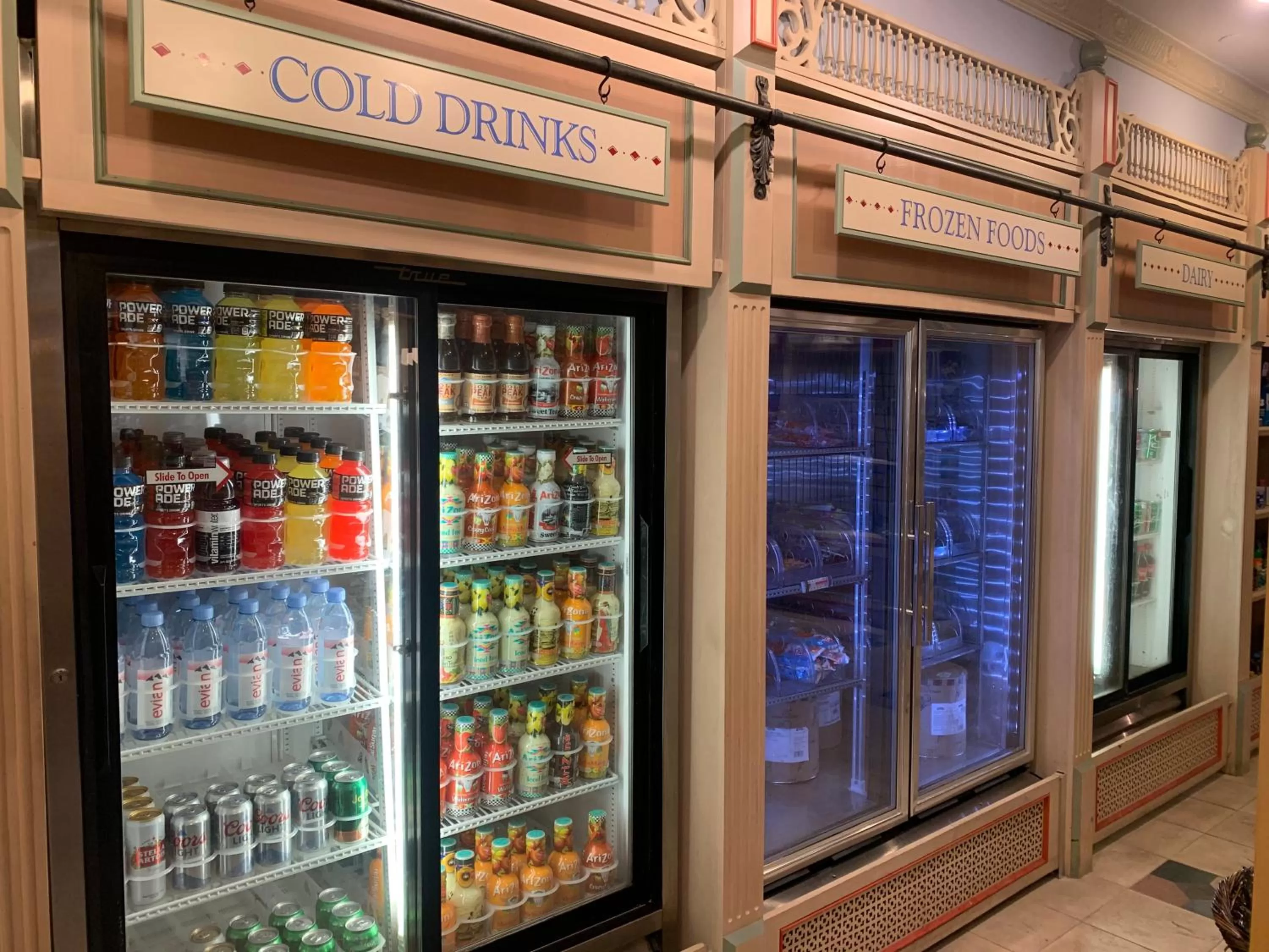 Supermarket/grocery shop in The Lago Mar Beach Resort and Club