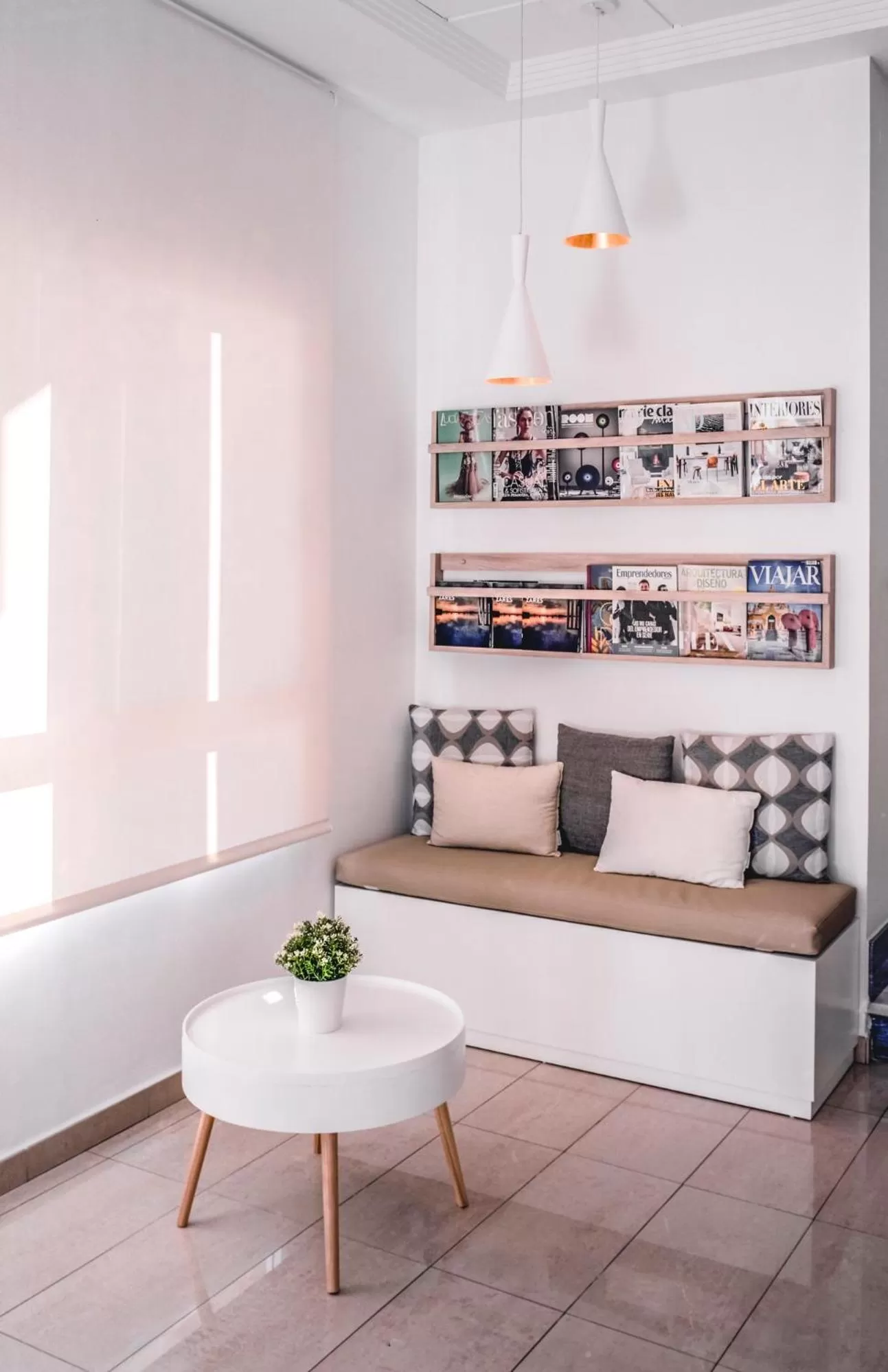 Lobby or reception in Hotel Cristina