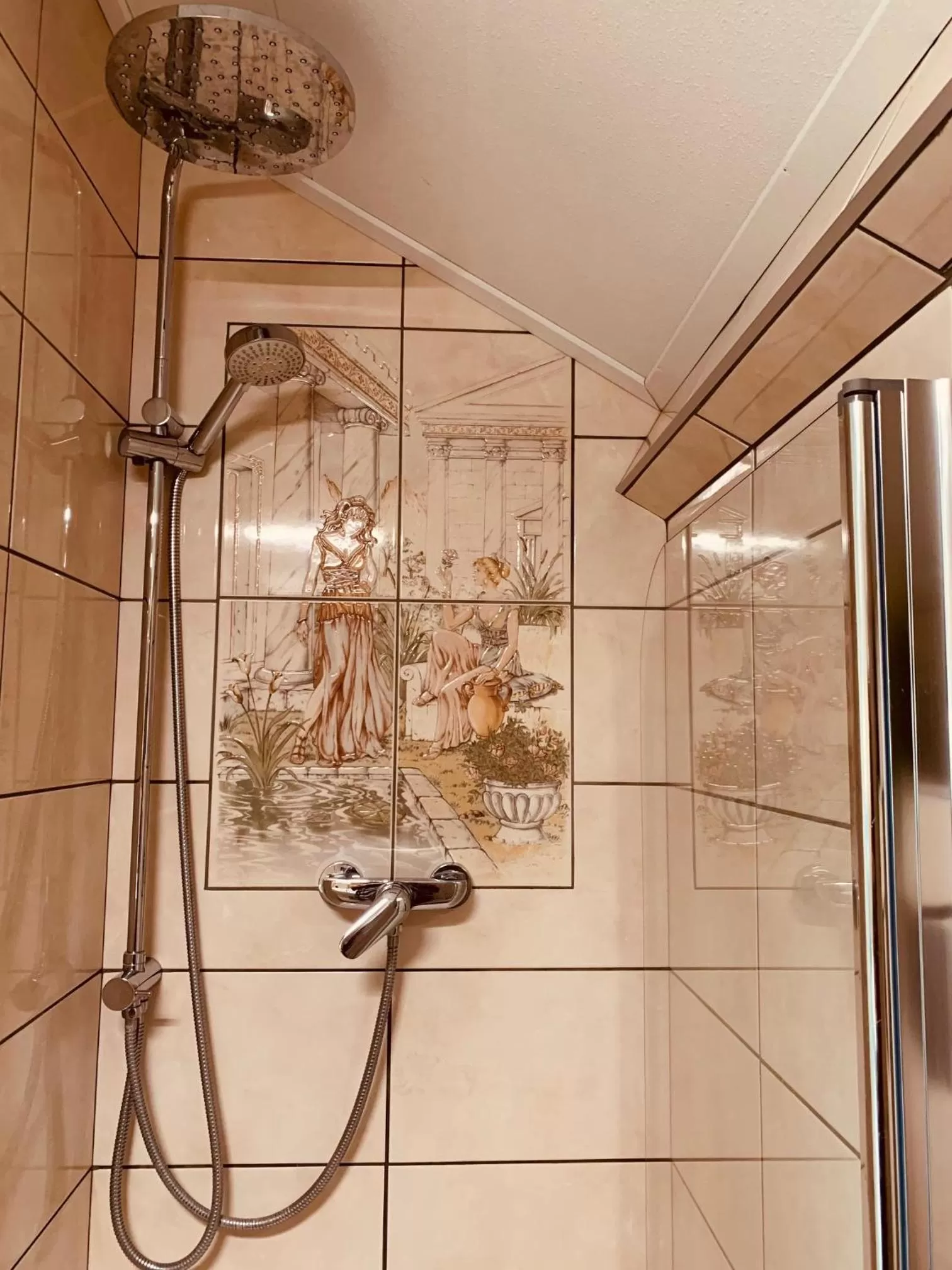 Shower in B&B Prachtig Allemachtig