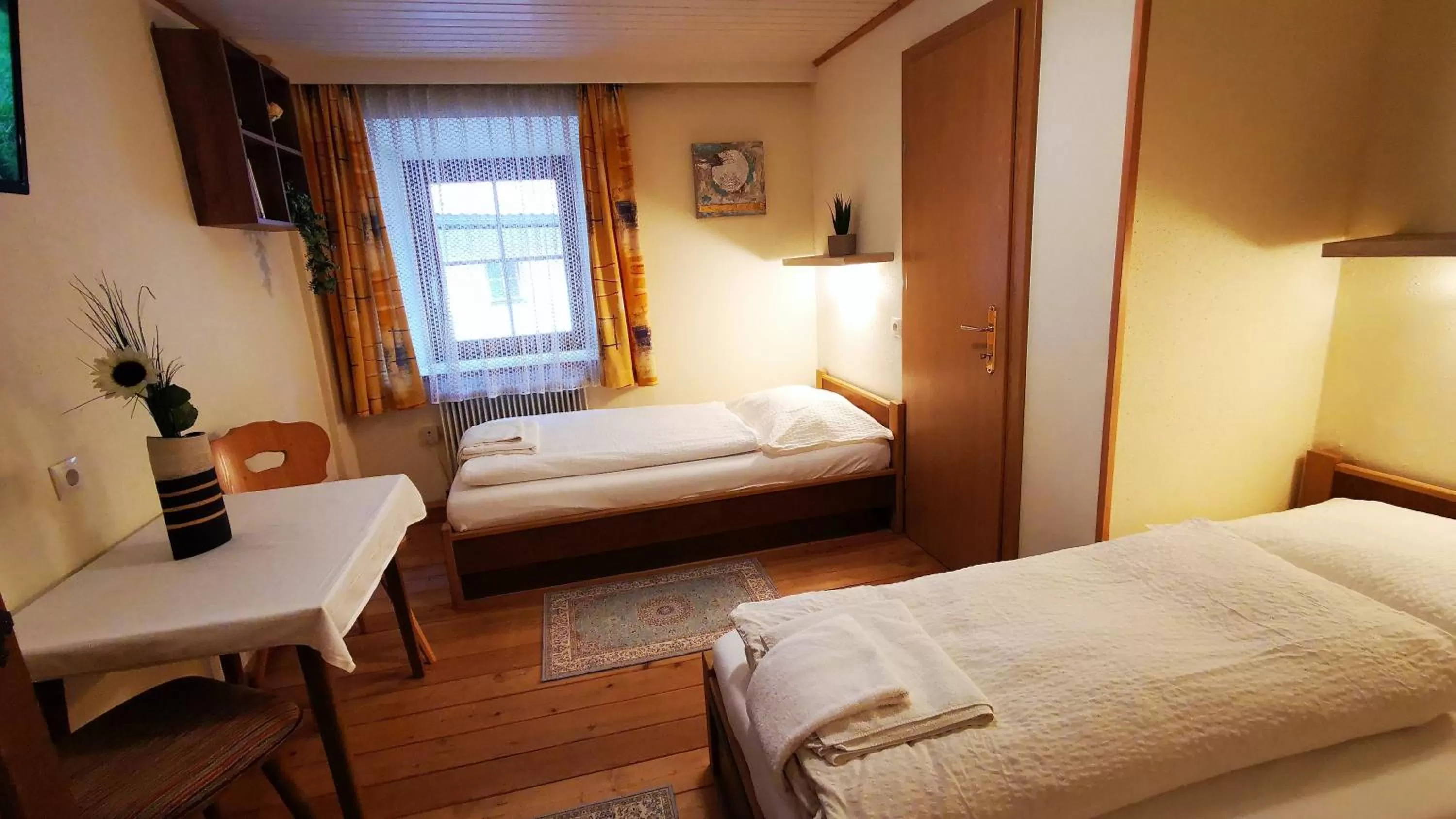 Bed in Gasthof Geronimo