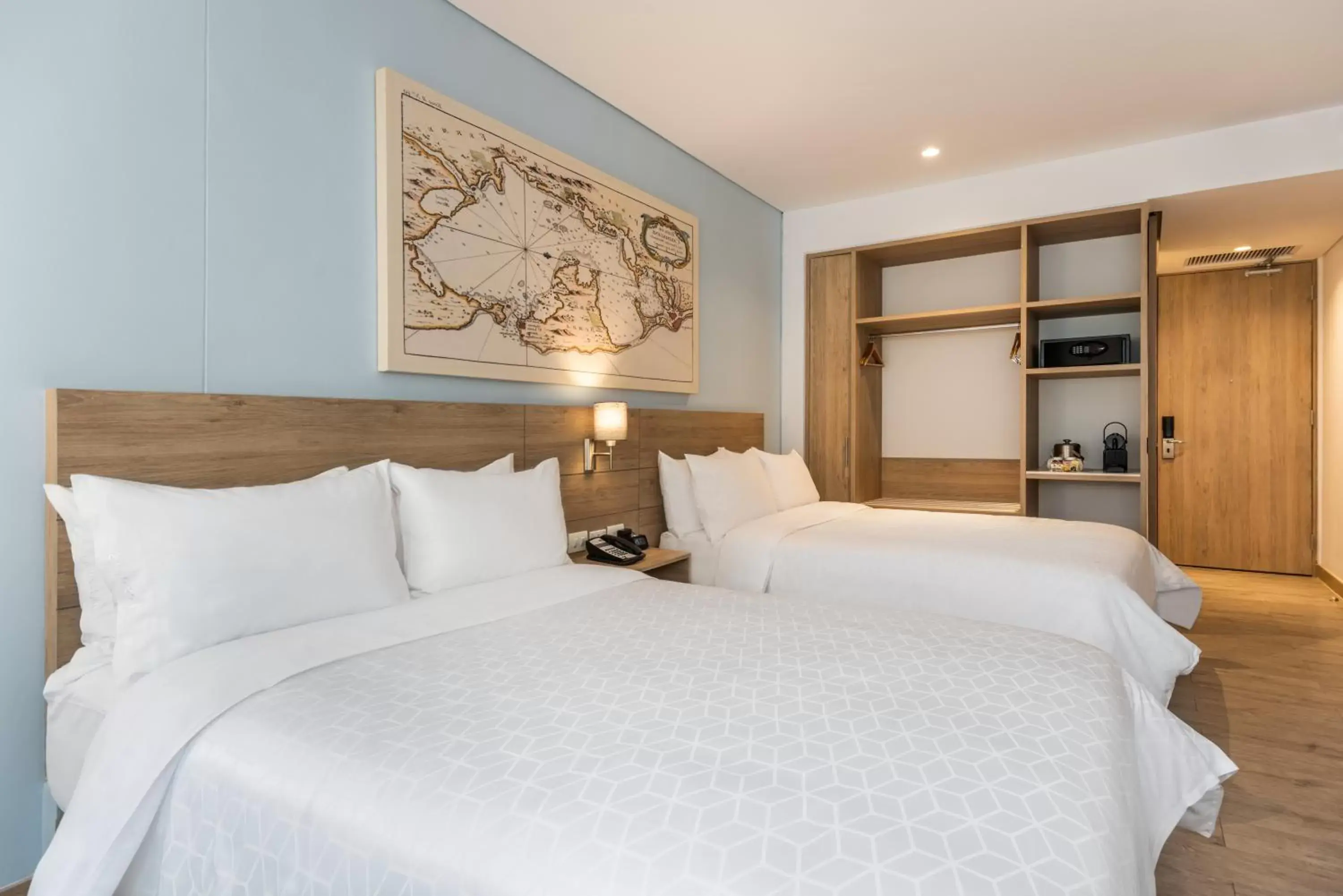 Standard Double Room with Two Double Beds in Holiday Inn Express Cartagena Manga by IHG Standard Double Room with Two Double Beds in Holiday Inn Express Cartagena Manga by IHG