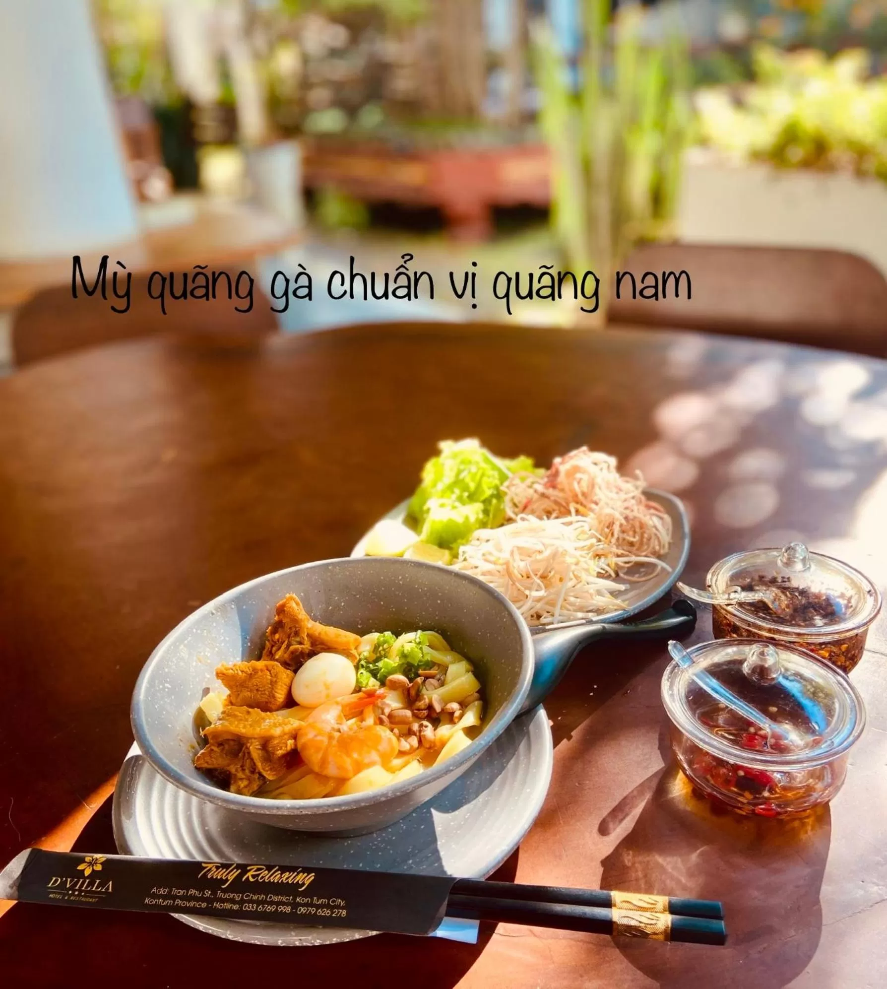 Breakfast in D'Villa Hotel - Homestay