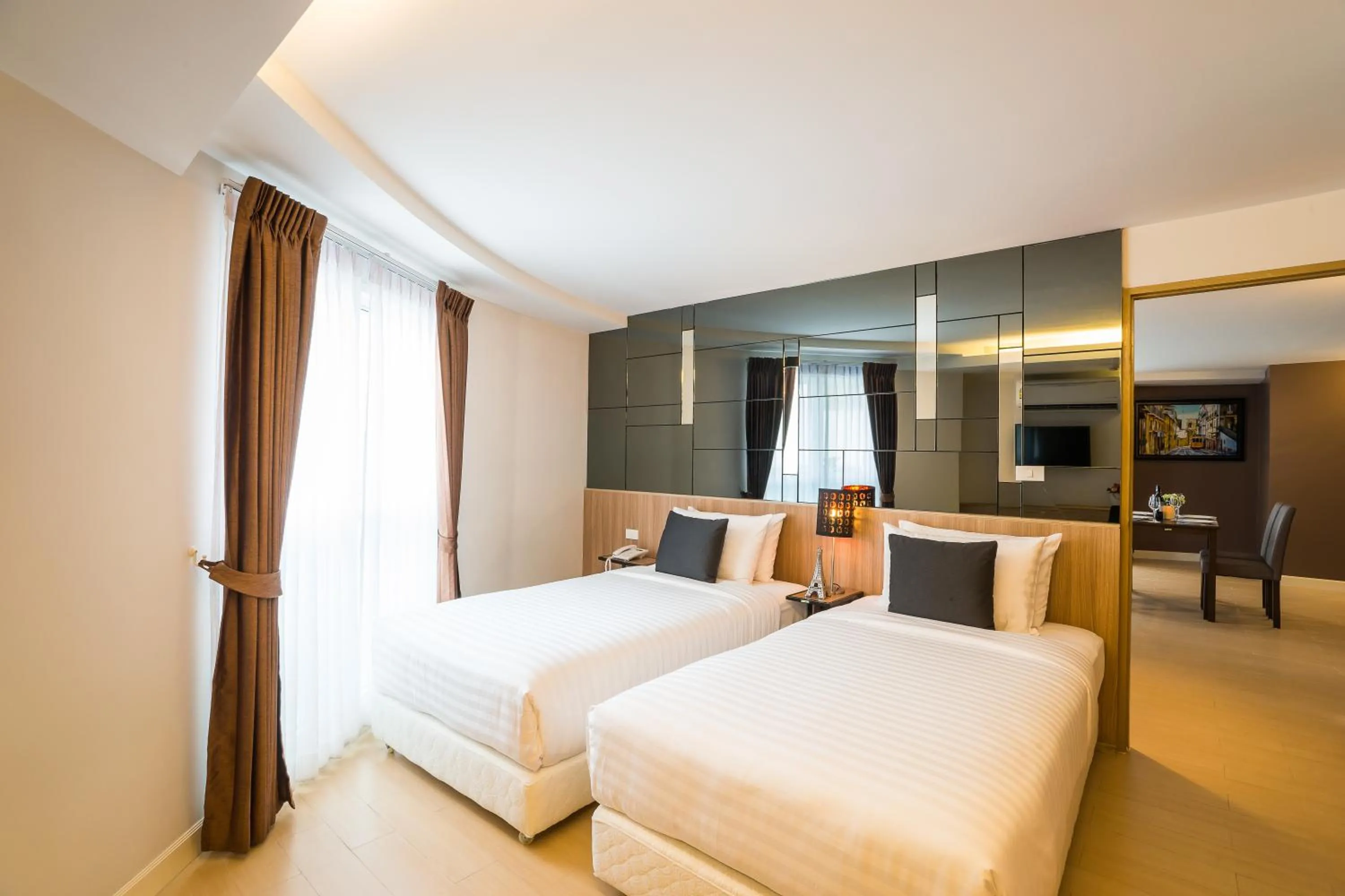 Day, Bed in Beyond Suite