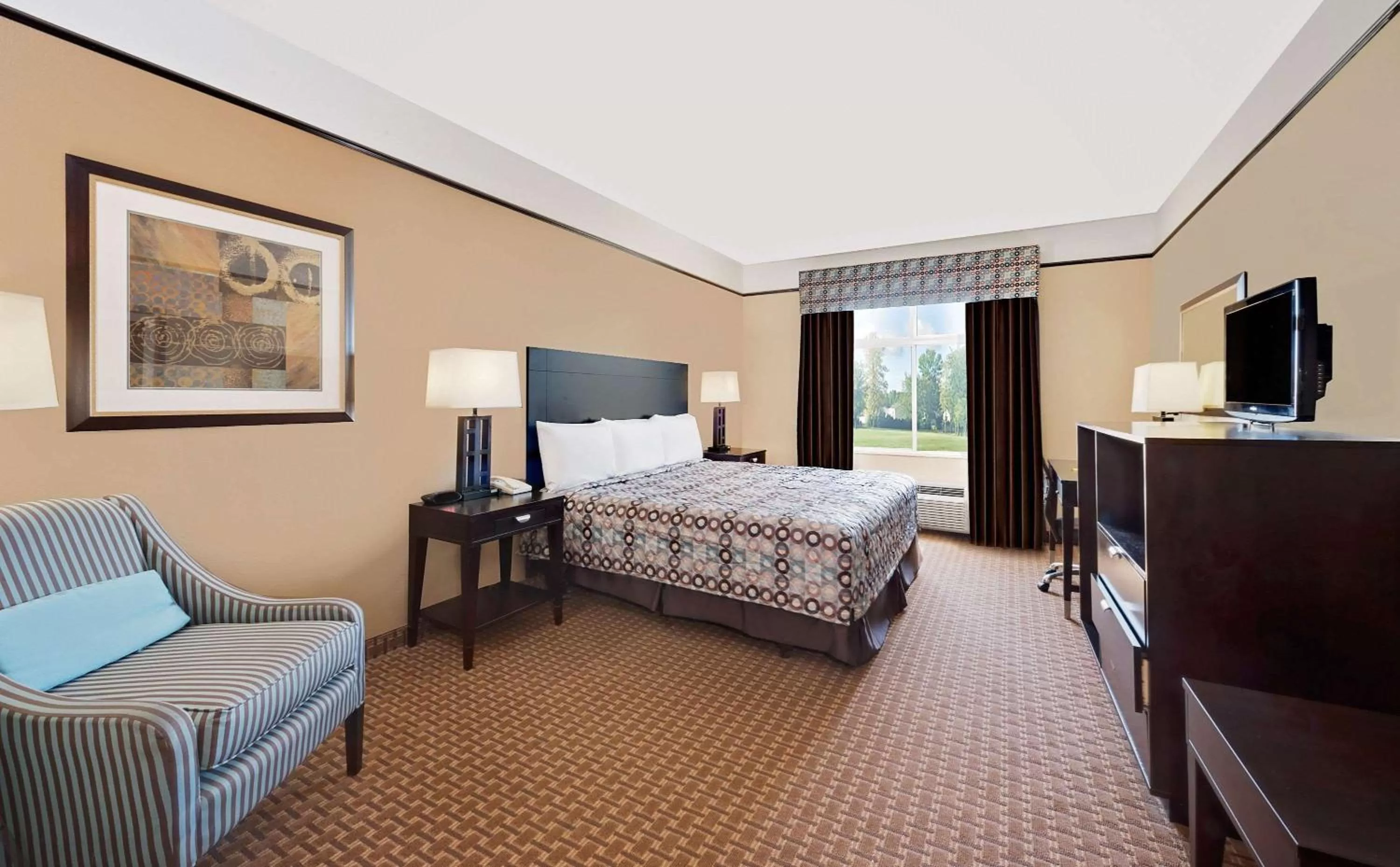 Photo of the whole room in Super 8 by Wyndham Odessa TX