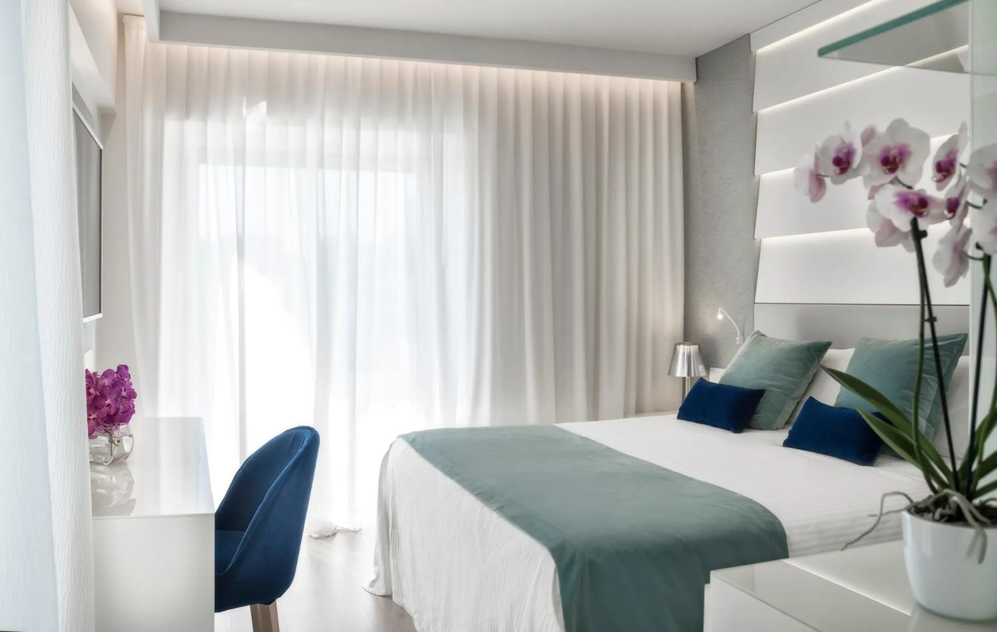 Bed in Atlantic Hotel & SPA