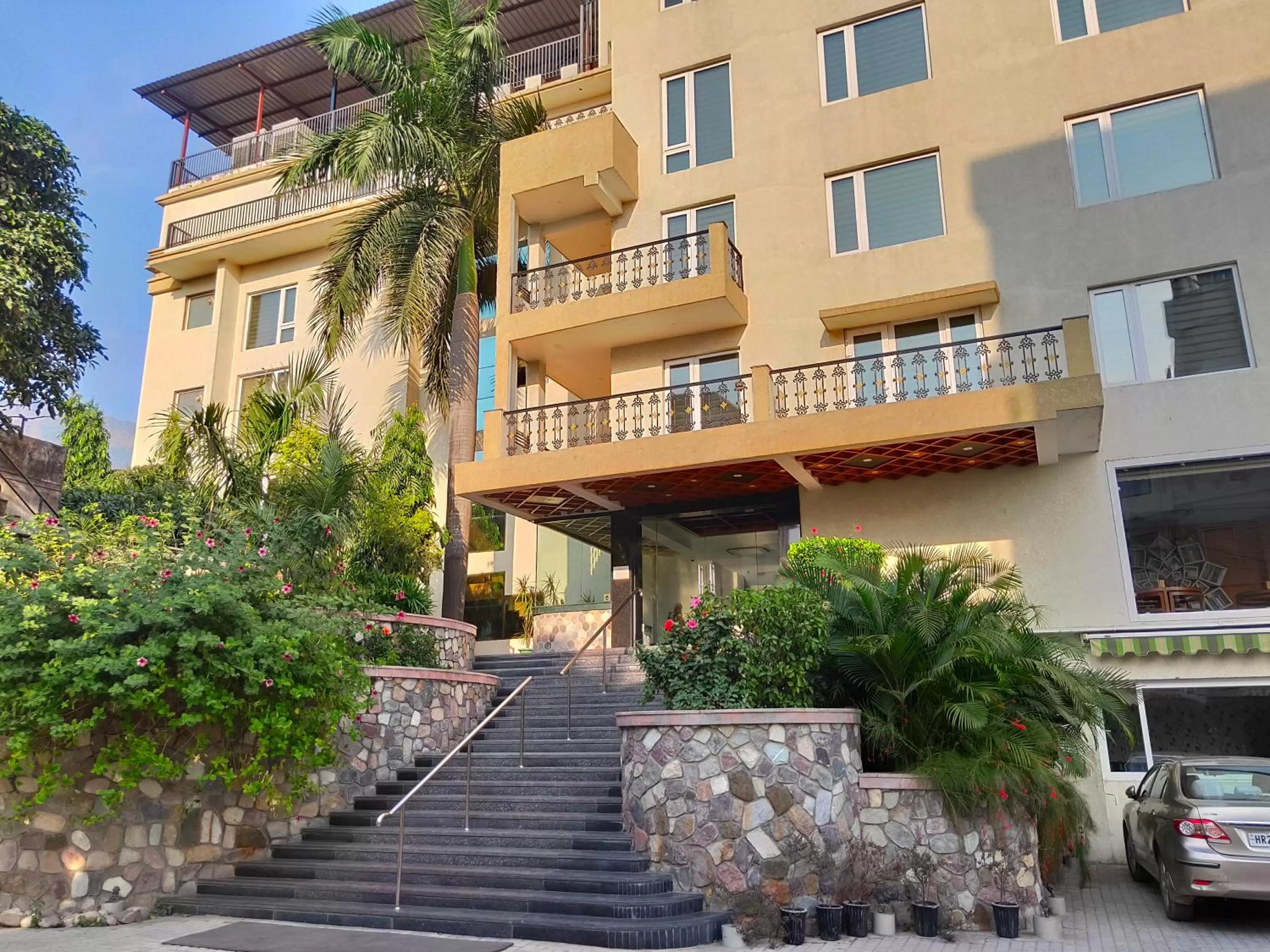 Property building in Holy River Hotel