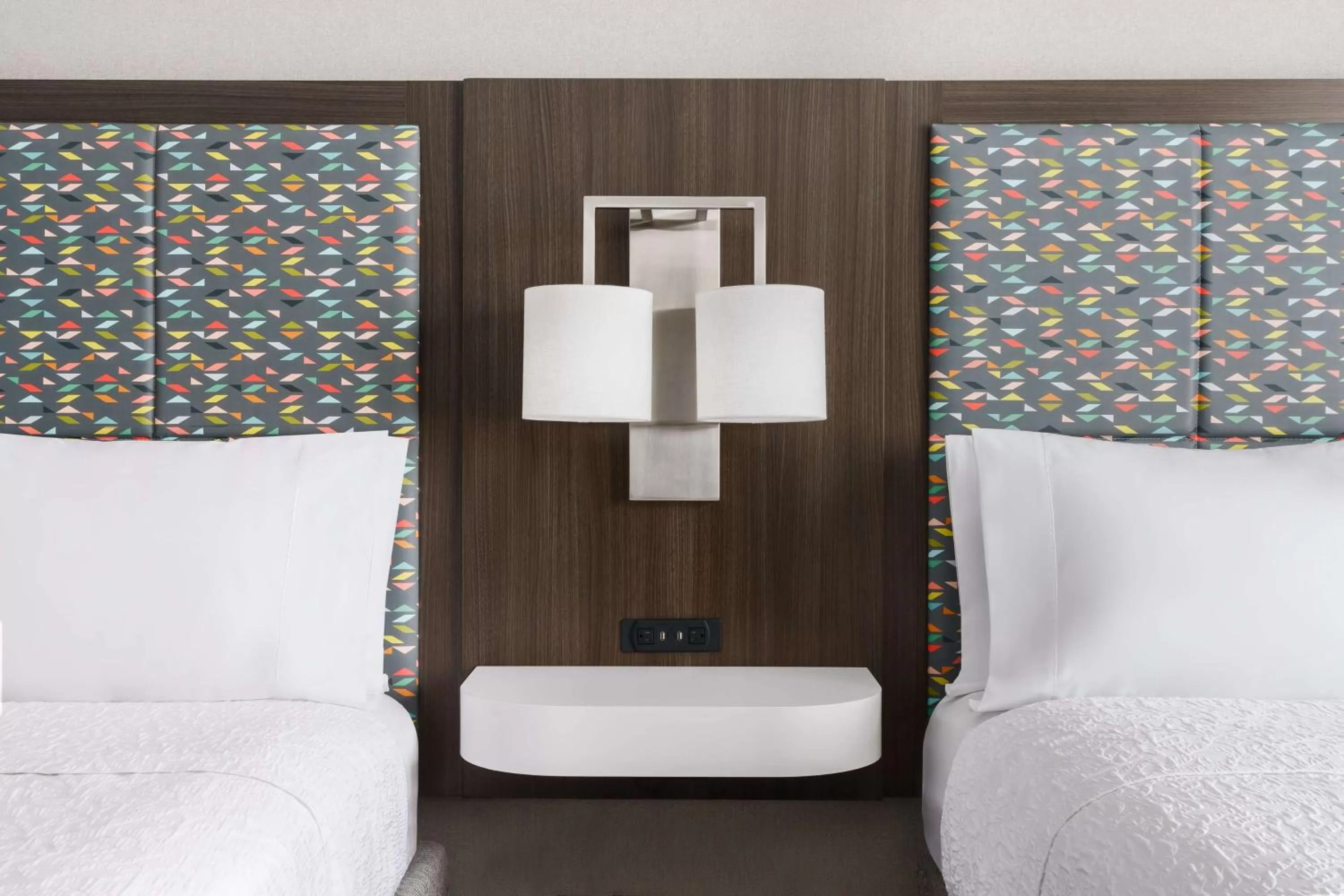 Bed in Hampton Inn Manhattan-35th St Empire State Bldg