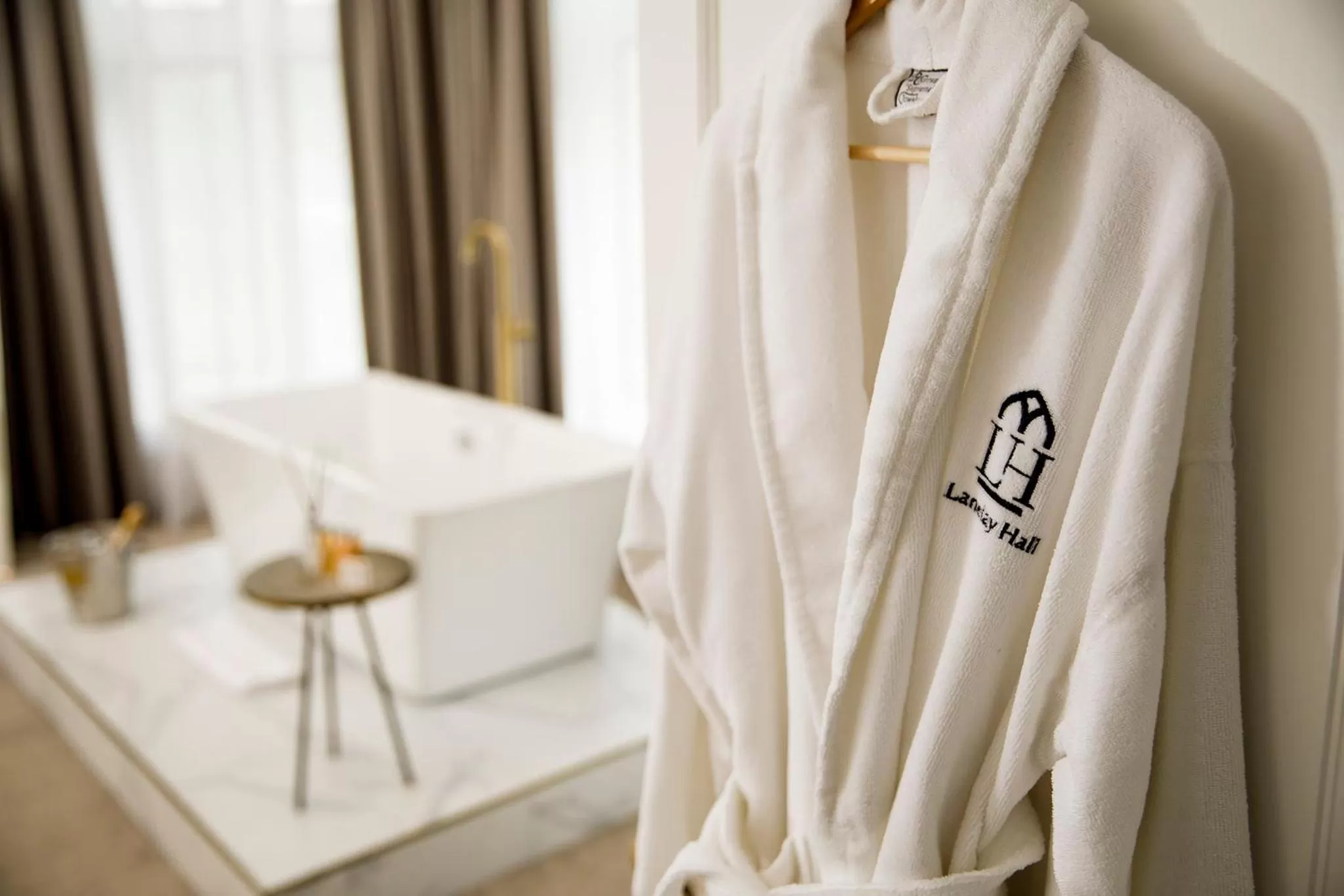 Bathroom in Lanelay Hall Hotel & Spa