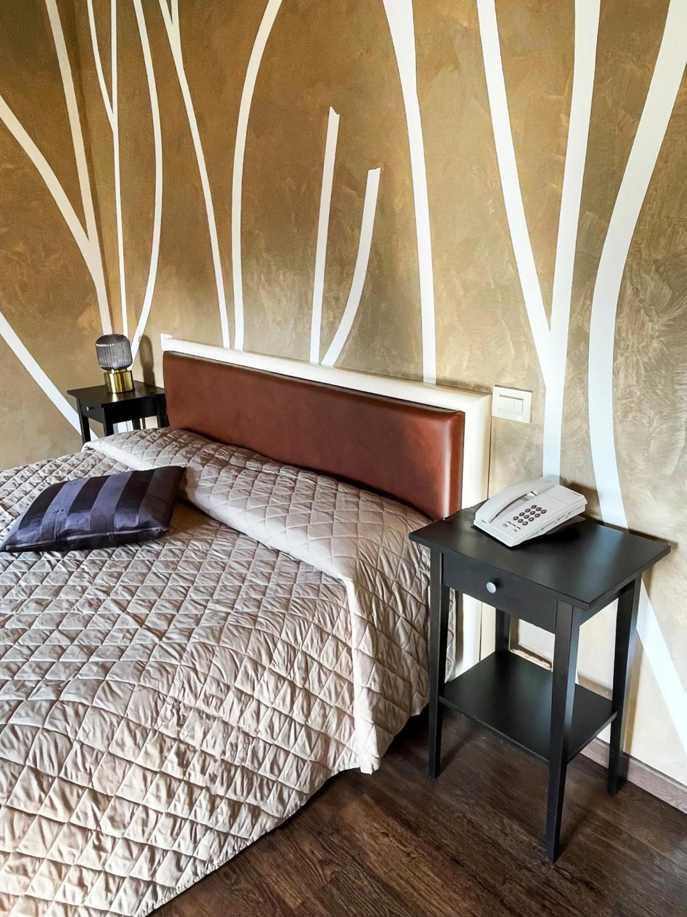 Bed in Hotel Villa Braida