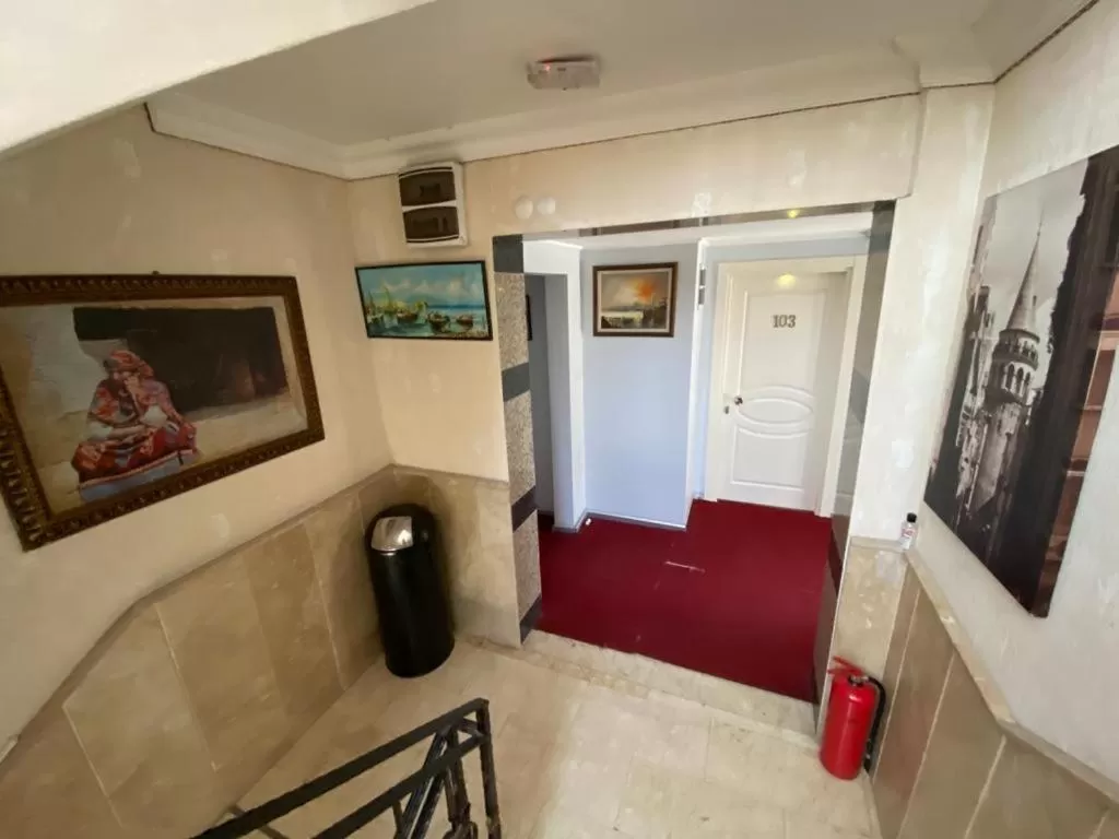 Decorative detail in Sakran Hotel