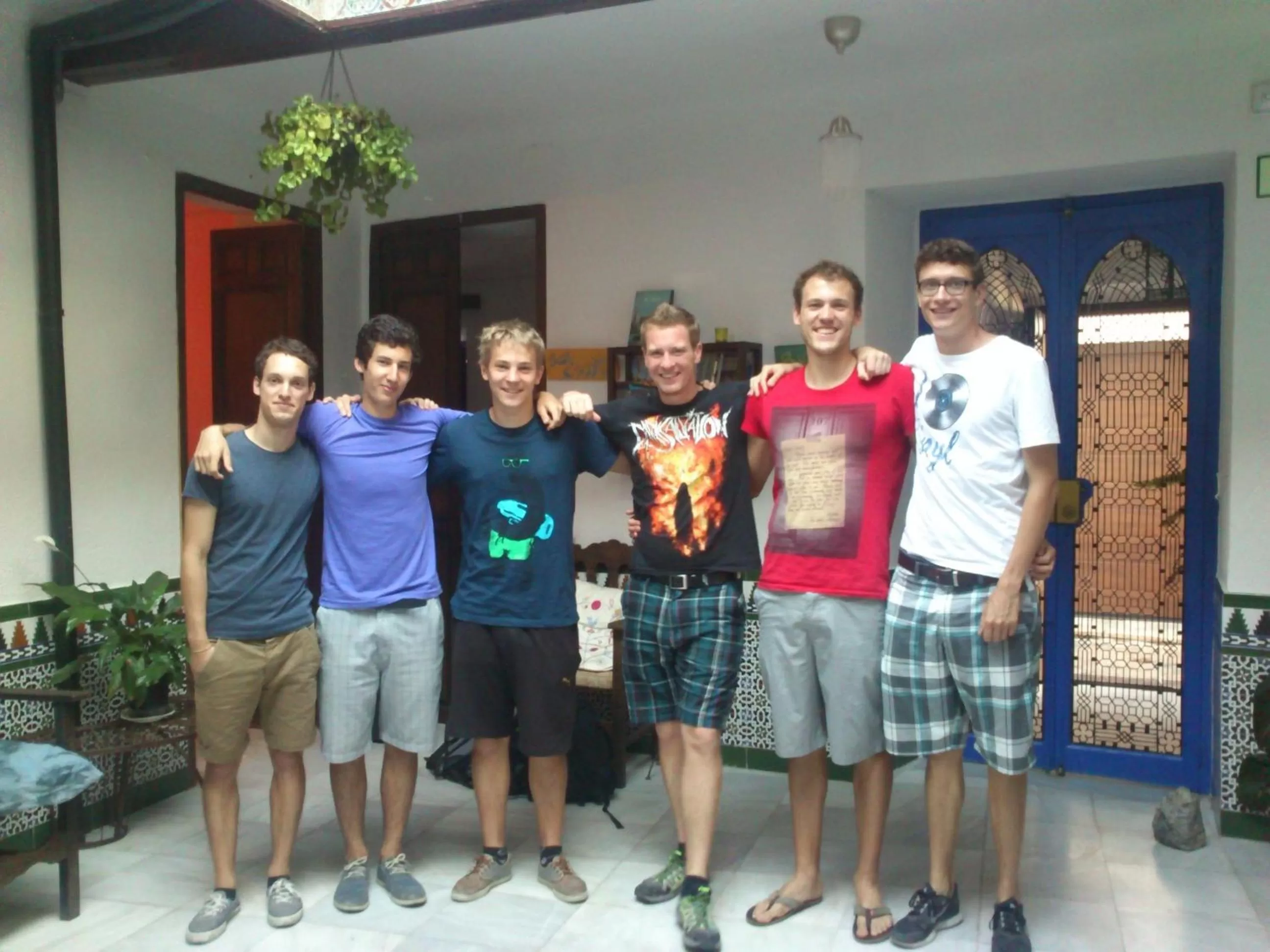 group of guests in Backpacker Al-Katre