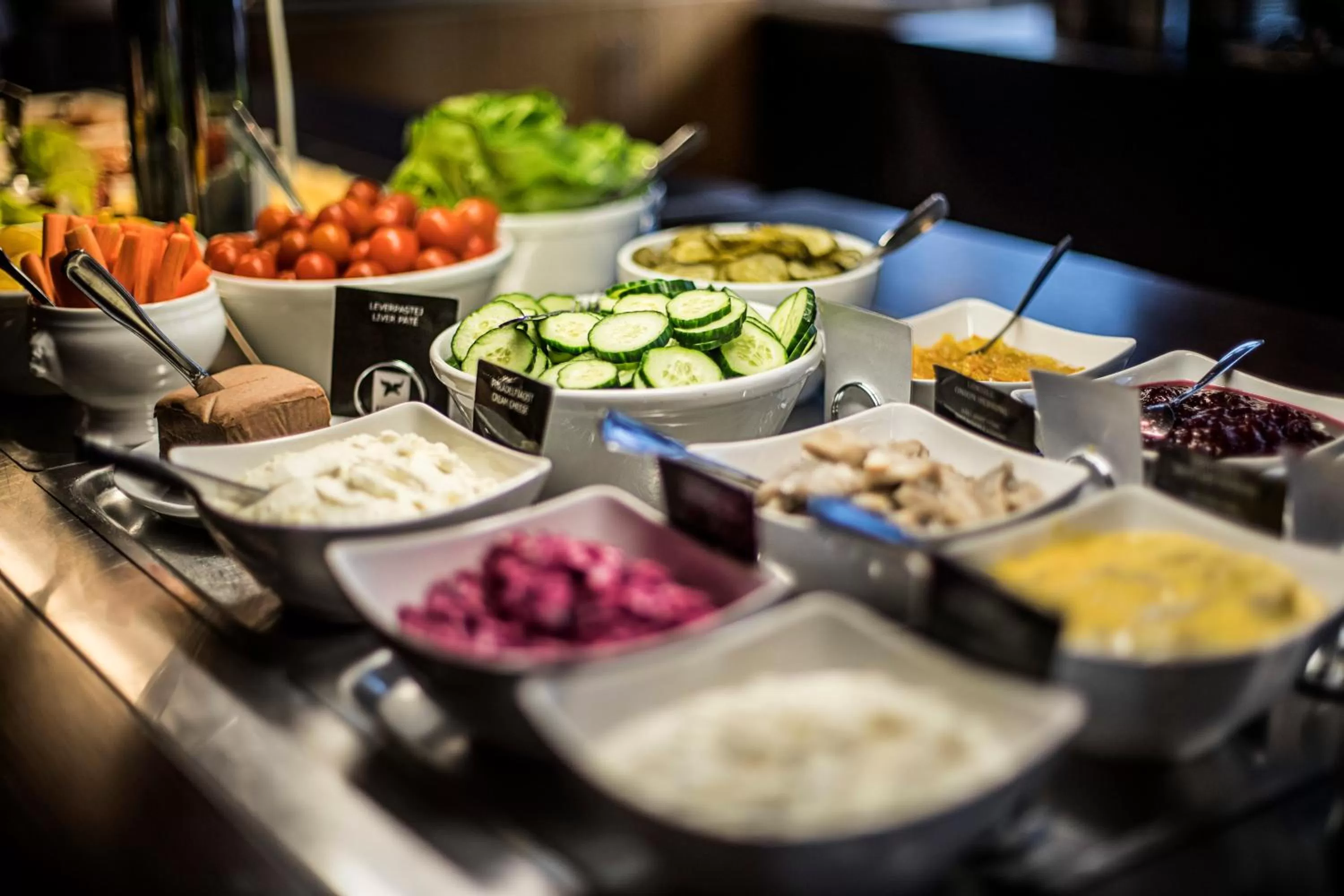 Buffet breakfast in First Hotel Witt