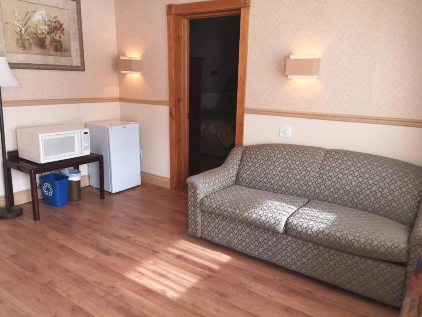 Living room in Hotel Motel La Marquise