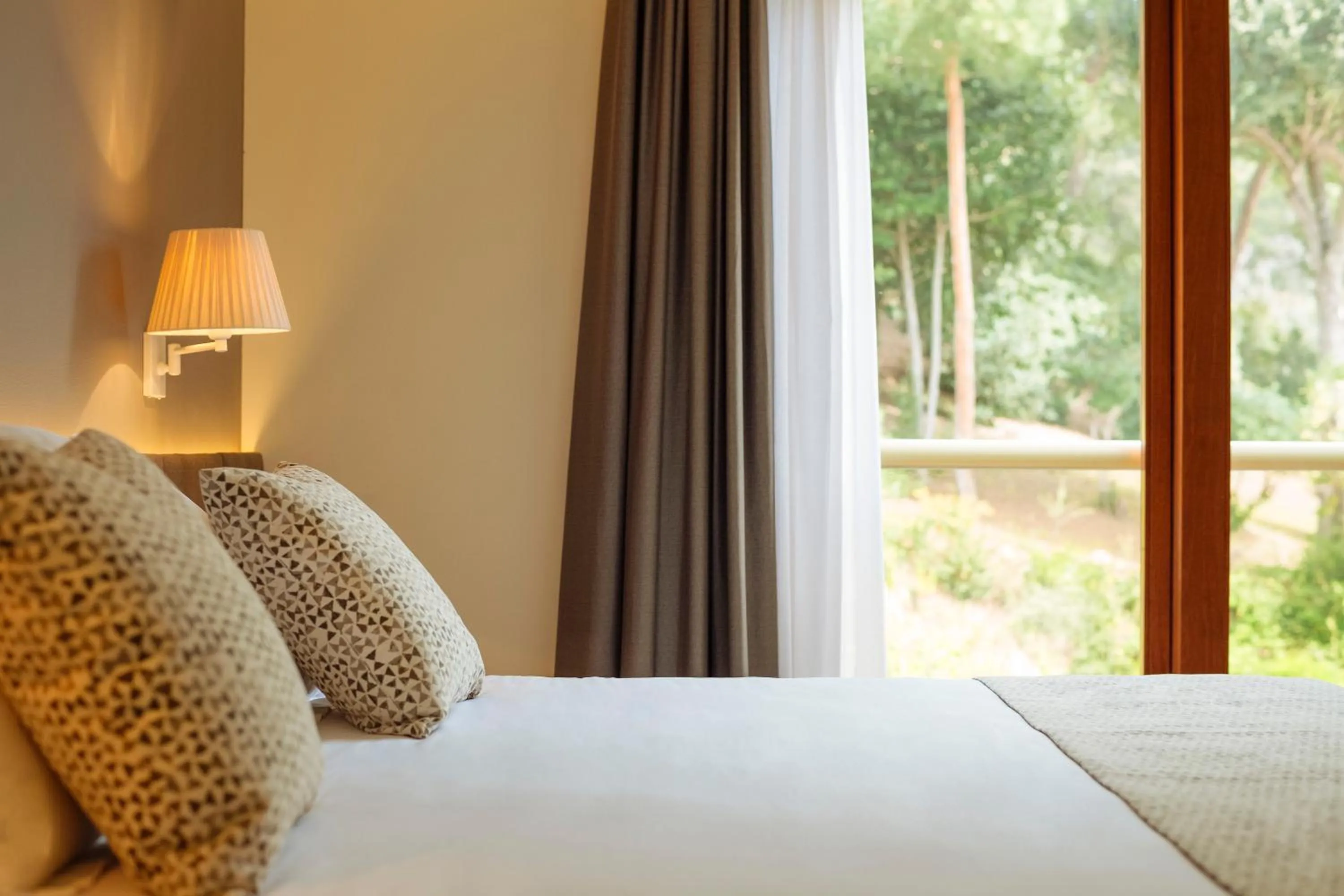 Bed in Hotel Santa Marta