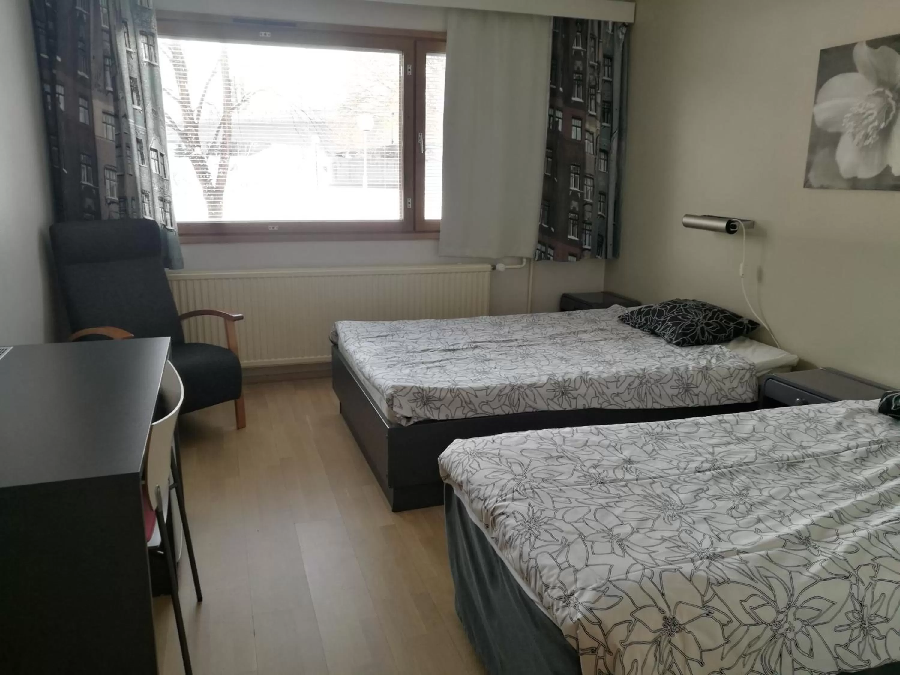 Bed in Hotelli Puustelli Lieksa