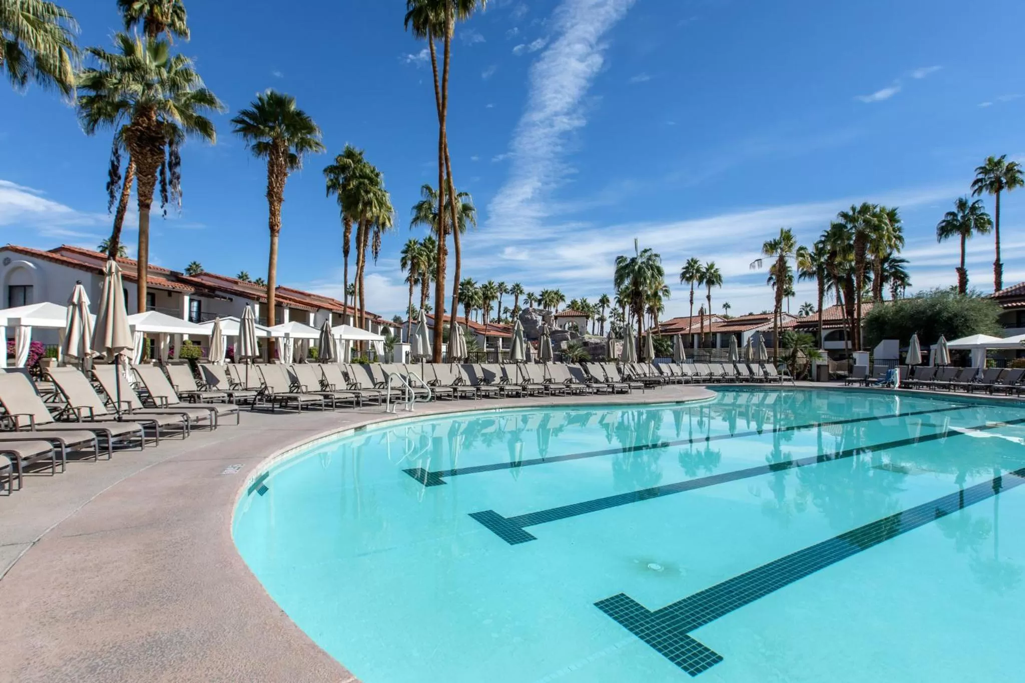 Swimming pool in Omni Rancho Las Palmas Resort & Spa