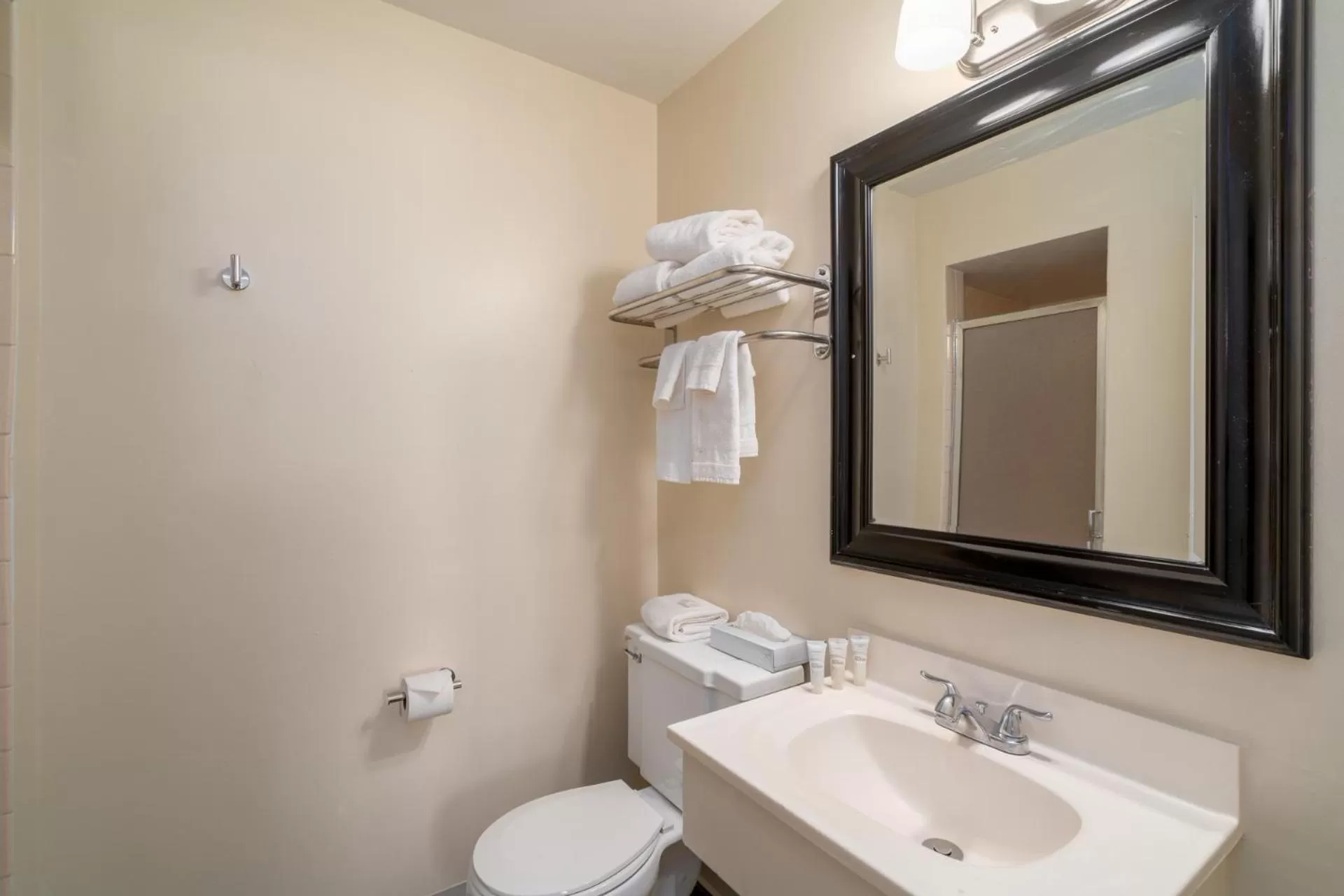 Toilet in Nevada Flats Hotel