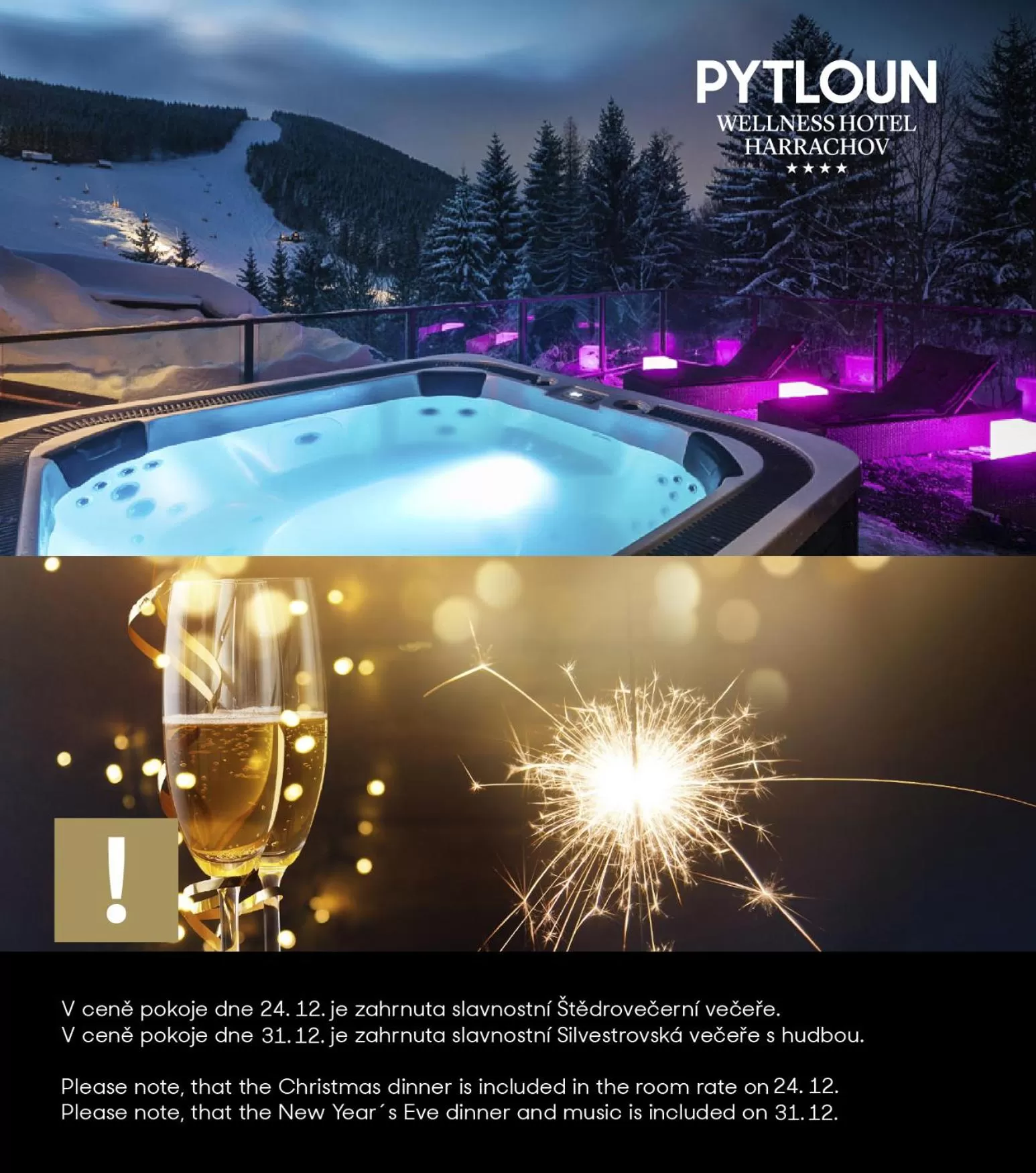 Restaurant/places to eat in Pytloun Wellness Hotel Harrachov