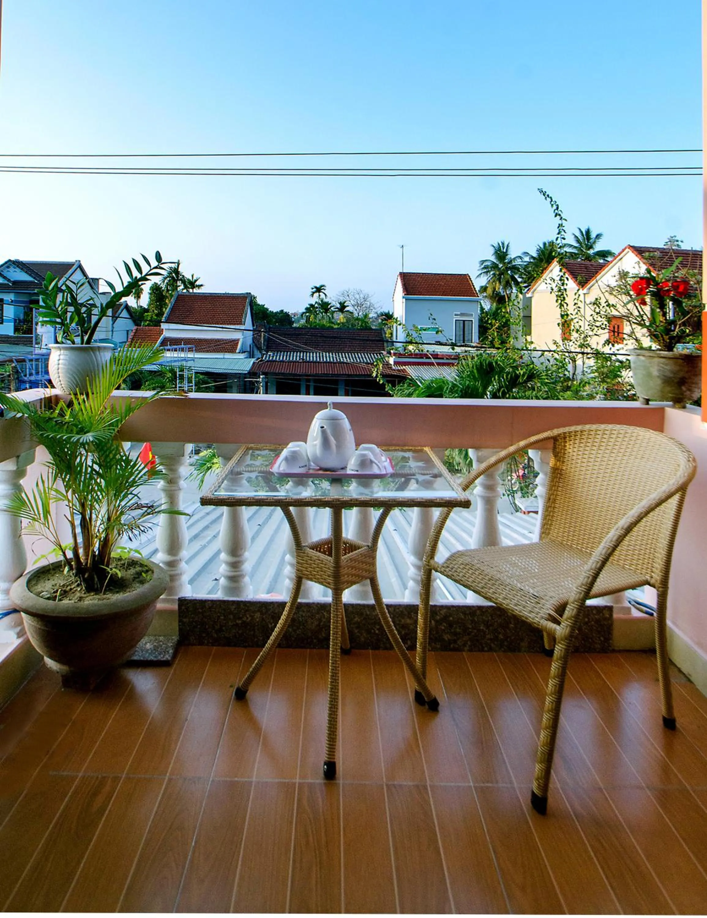 Street view in Thu Bon Riverside Homestay