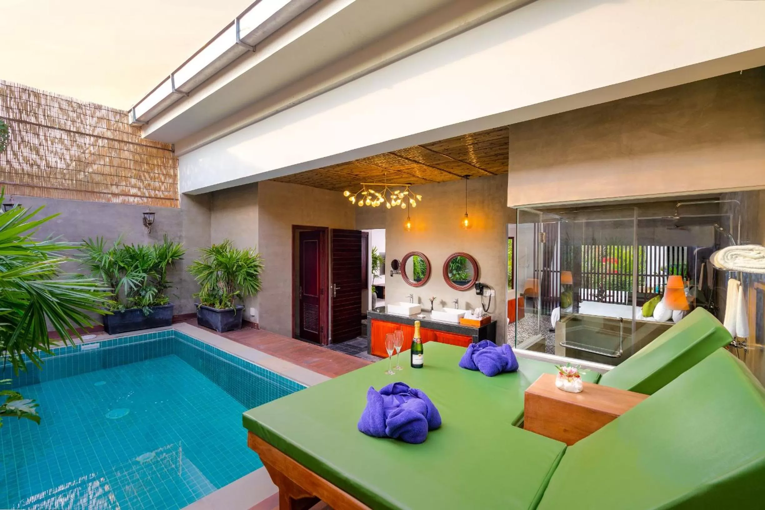 Swimming pool in Sabara Angkor Resort & Spa