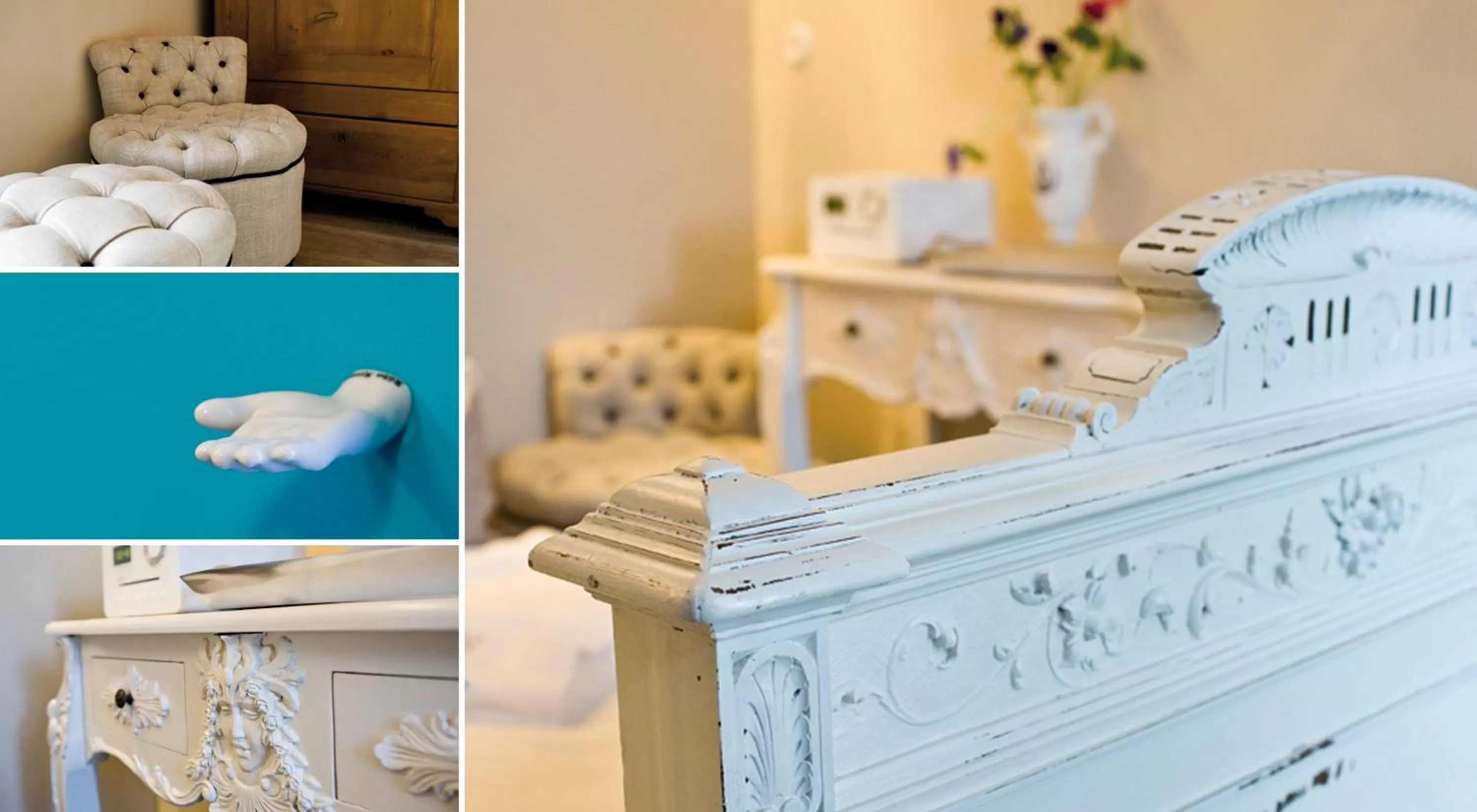 Decorative detail in Boutique Hotel Haus Noge