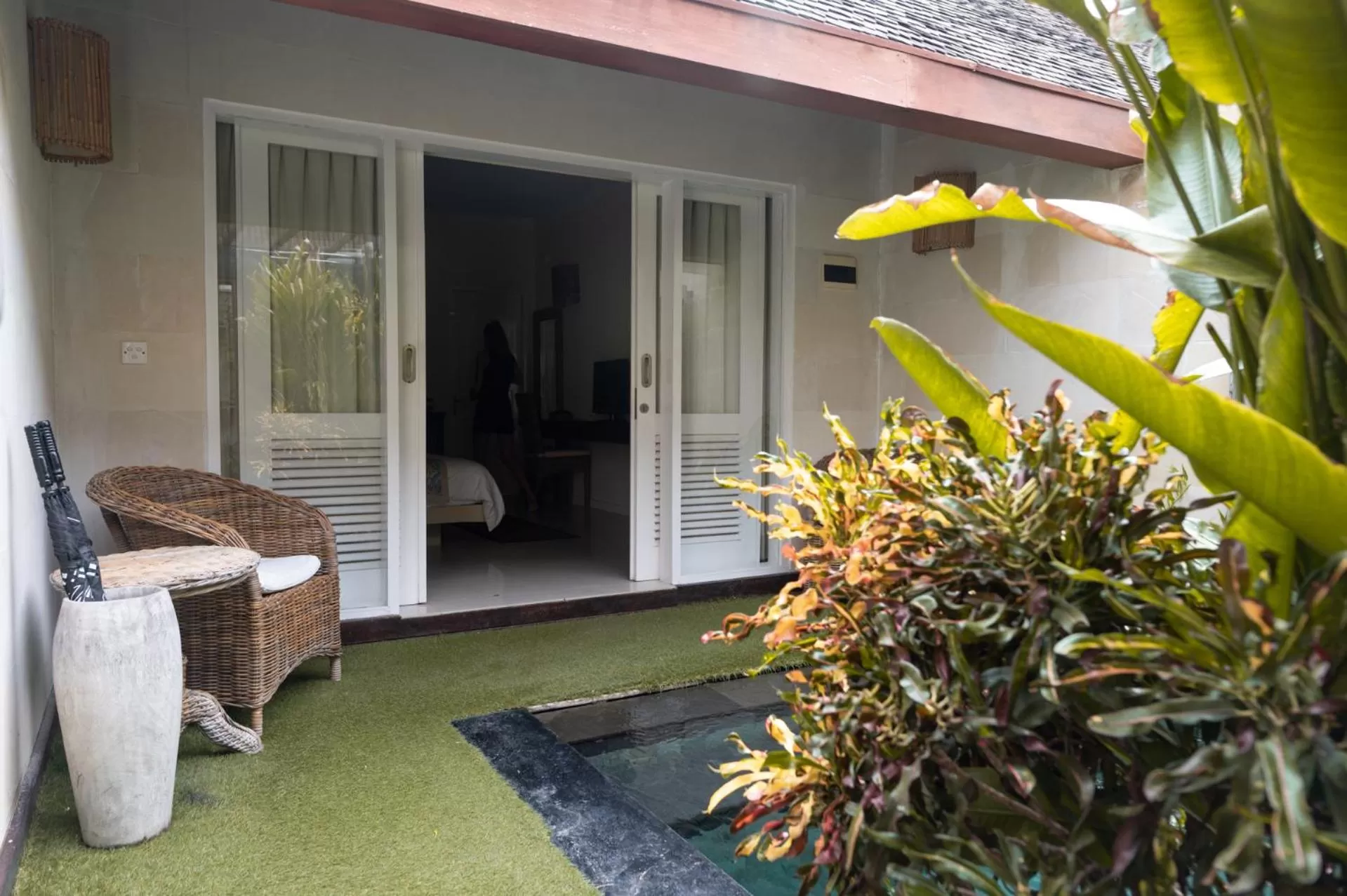 Patio in Scallywags Resort