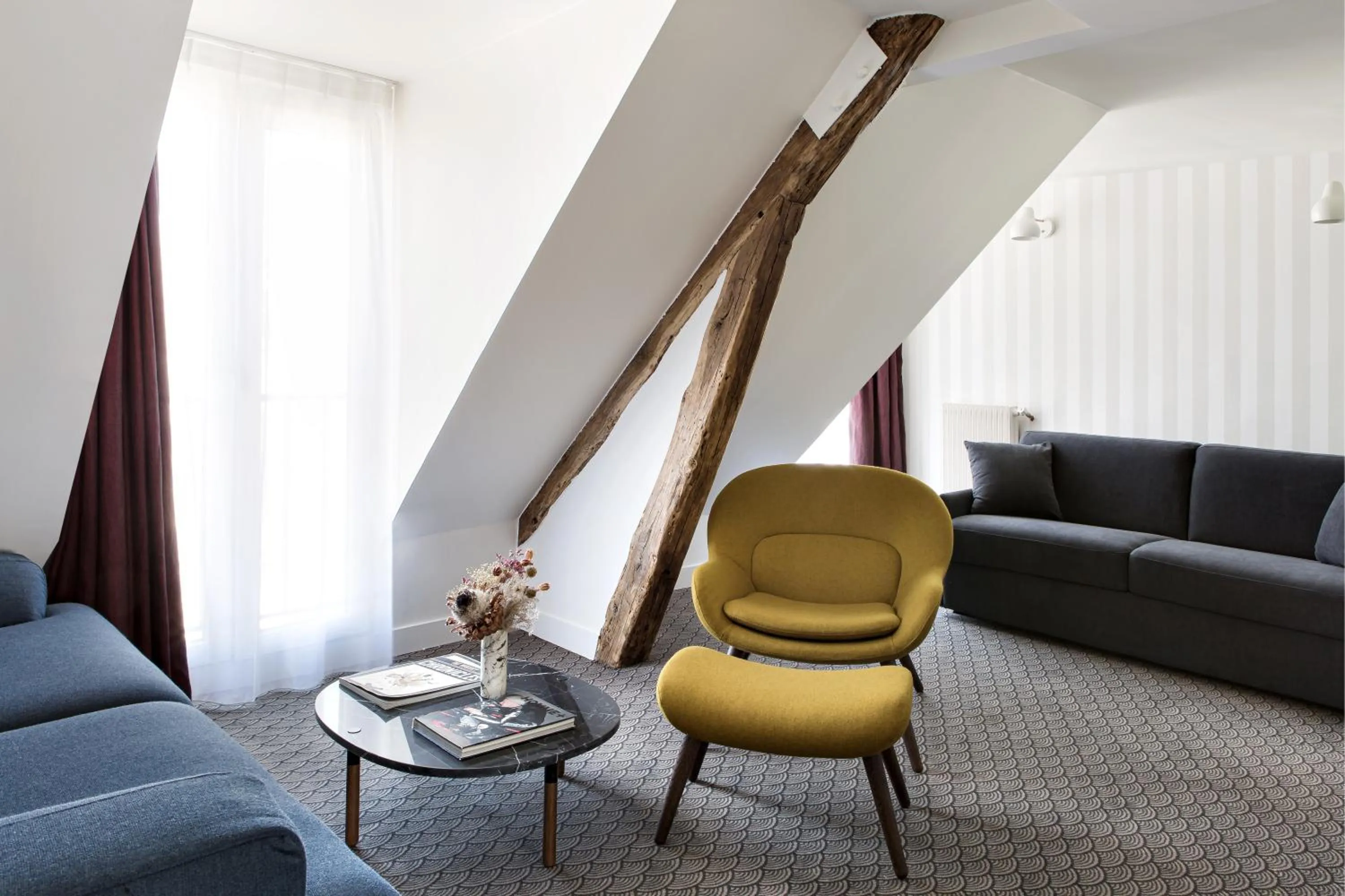 Living room in Hotel Paradis