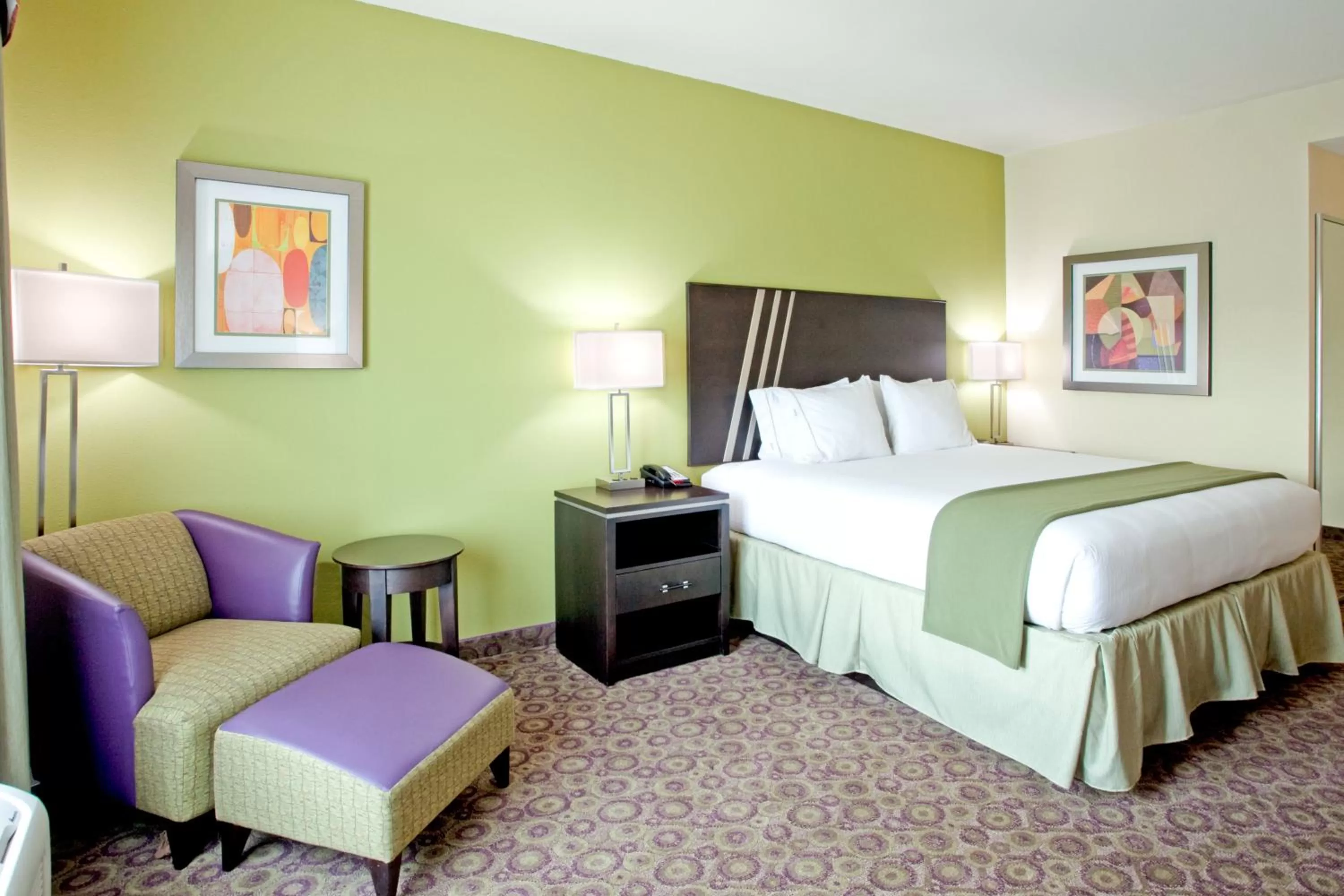 Photo of the whole room, Bed in Holiday Inn Express Hotel & Suites Clemson - University Area by IHG
