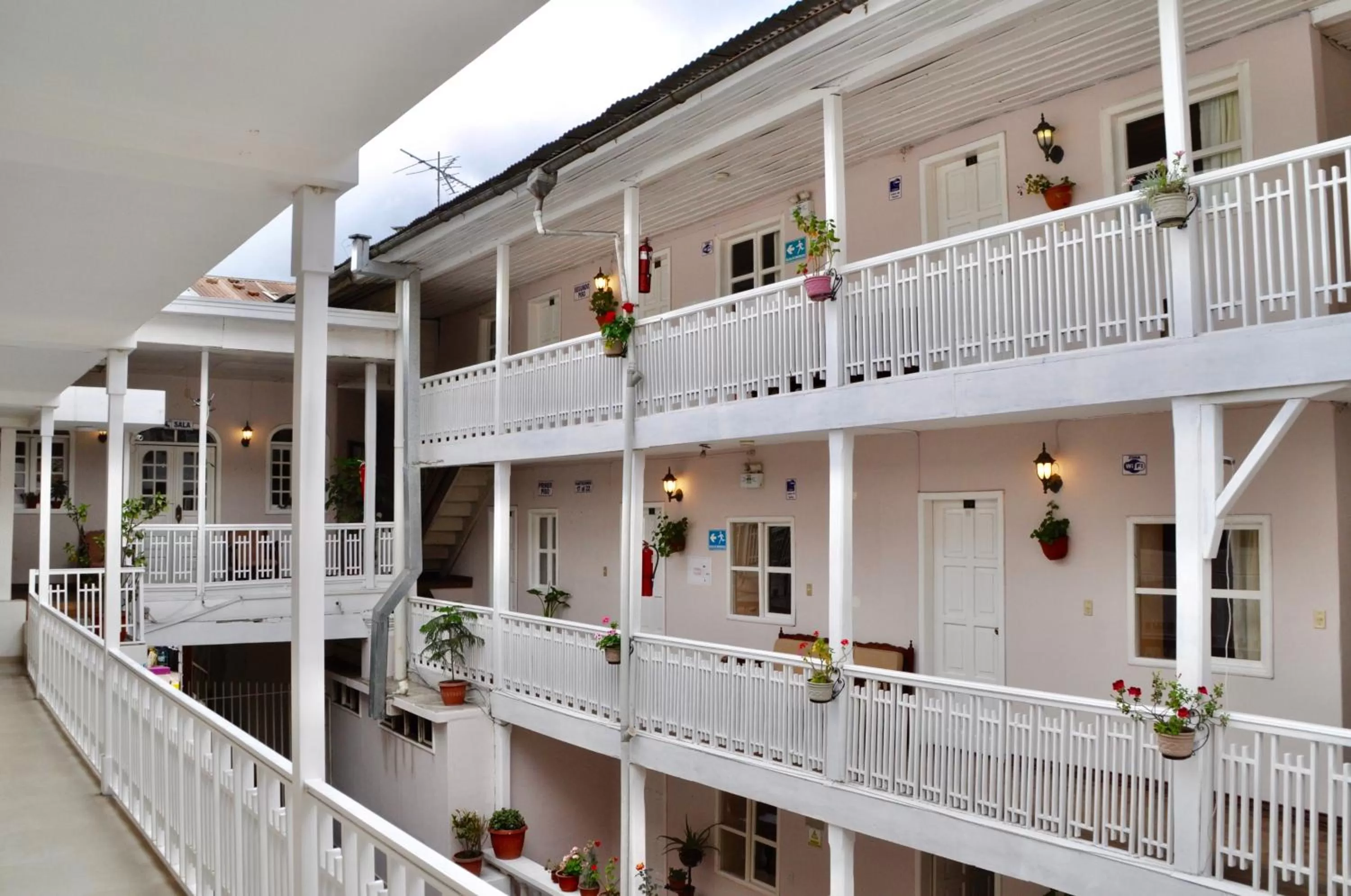 Property building in Hotel Europa