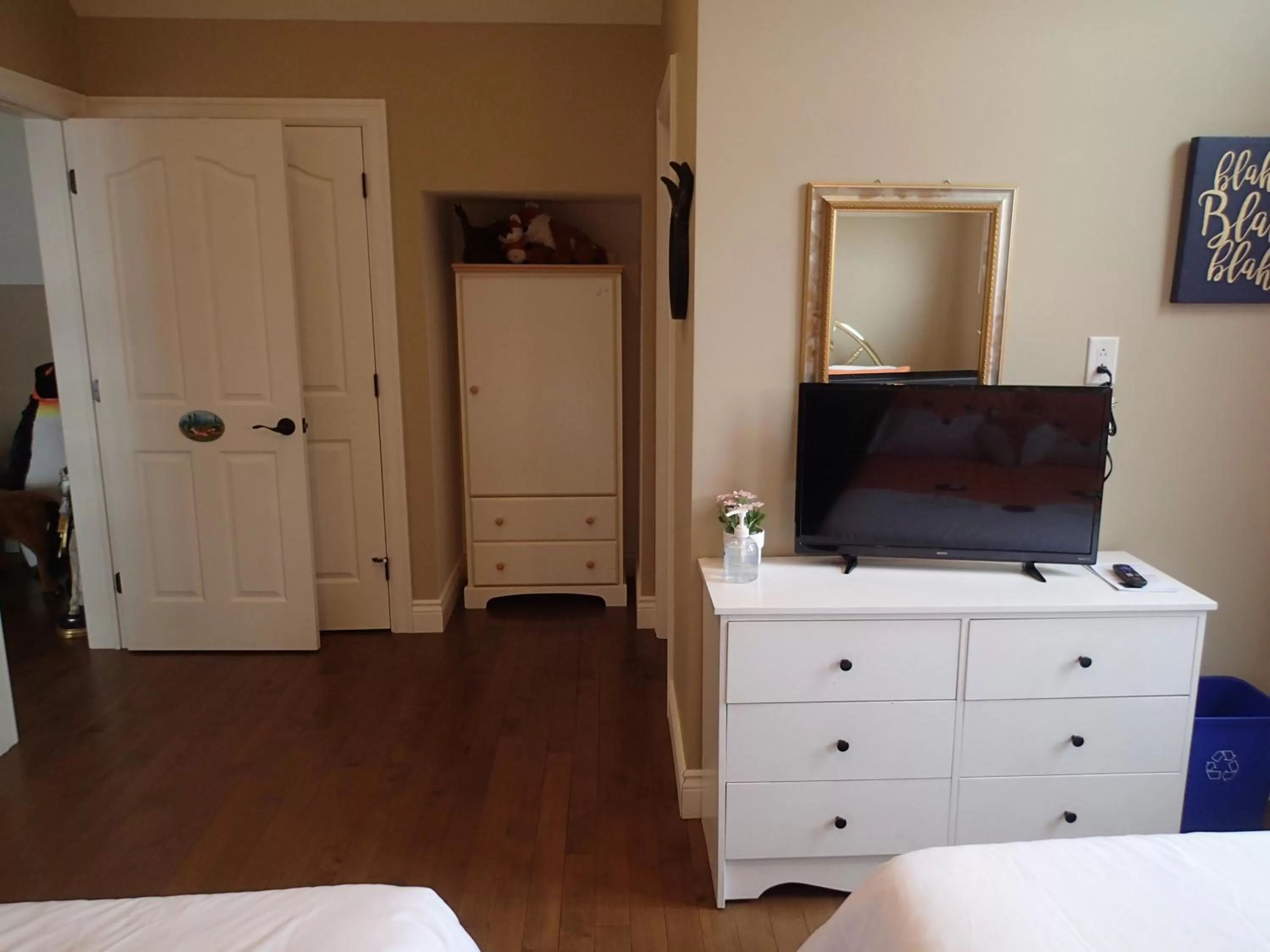 TV/Entertainment Center in The Cozy Fox BNB-Woodland Room