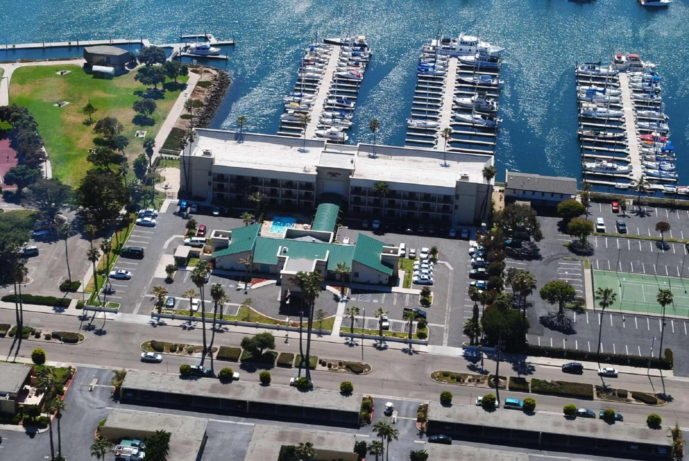 Property building in Hampton Inn Channel Islands Harbor