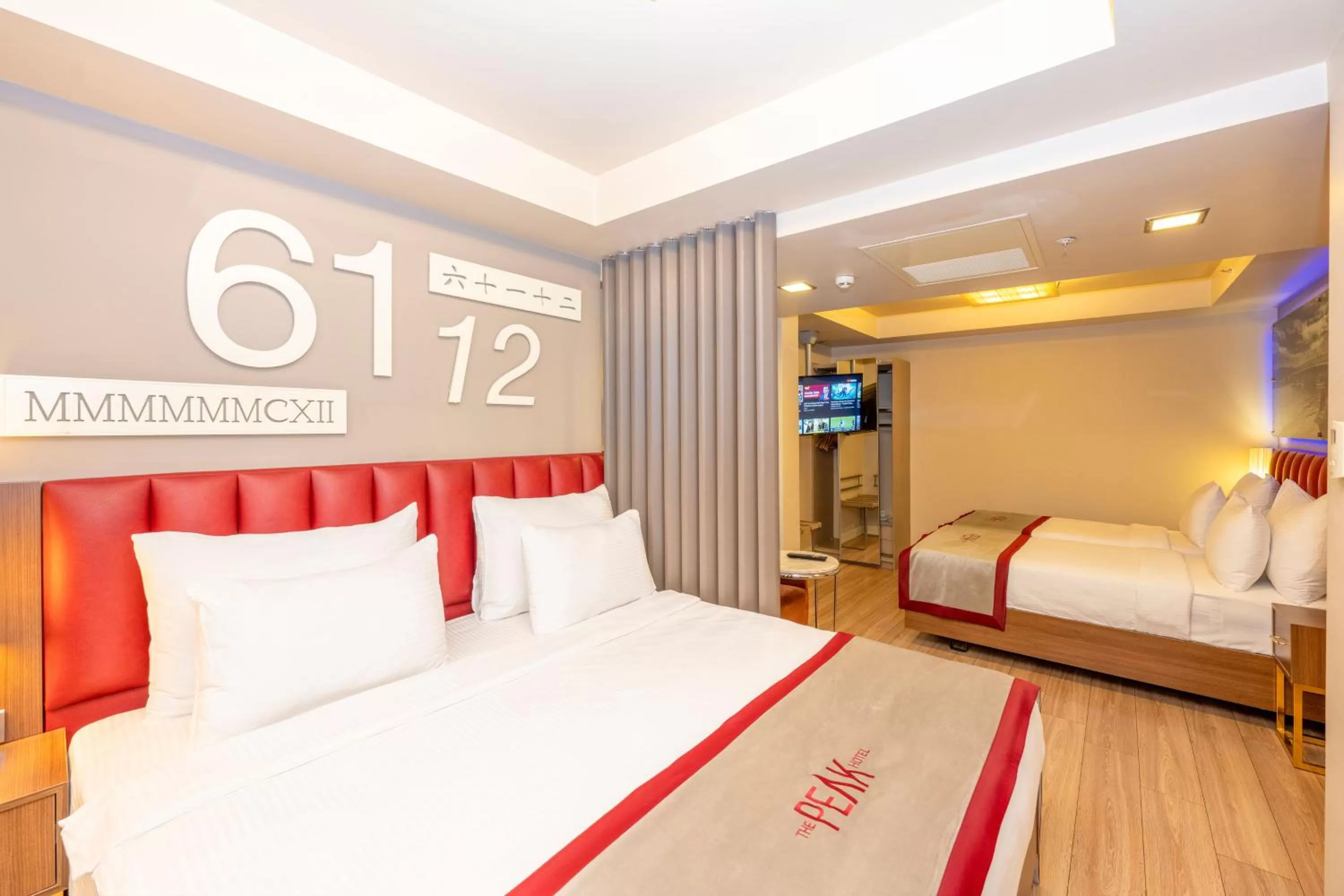 Photo of the whole room, Bed in Ramada By Wyndham Istanbul Pera Taksim